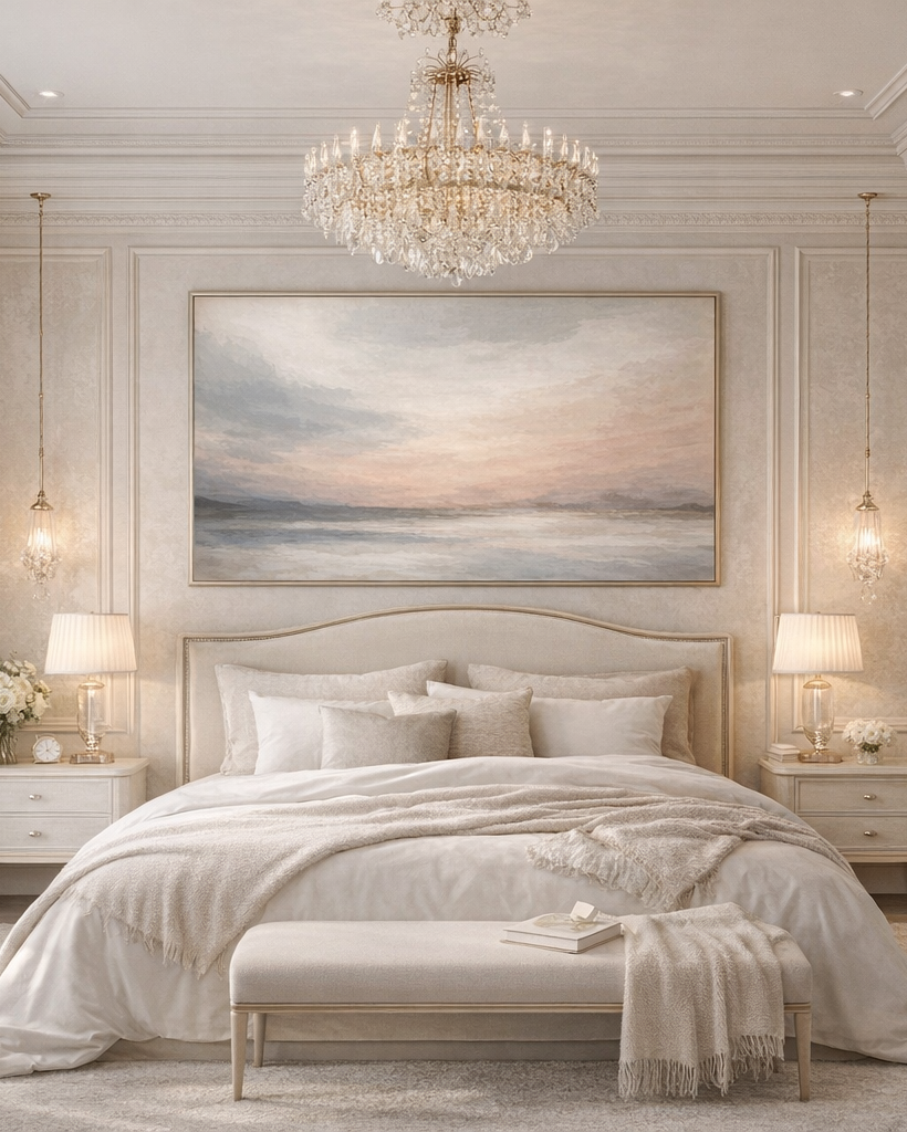 Авторская абстрактная картина в интерьере, современное искусство, дизайнерский декор, уникальная художественная работа. Авторская абстрактная картина «Утро, которое остаётся» в интерьере, художественное полотно с атмосферой тишины, света и ощущения момента.