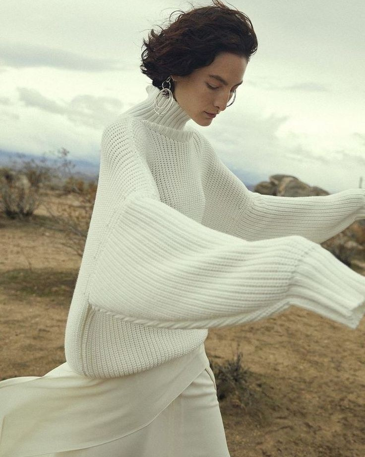 Образы для фотосессии со свитером