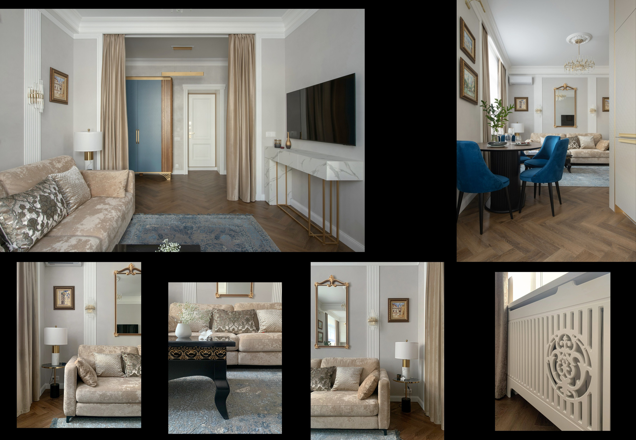 Наталья Нелюбина - дизайнер интерьера. L. Deco интерьерный салон. Краски/обои/лепной декор