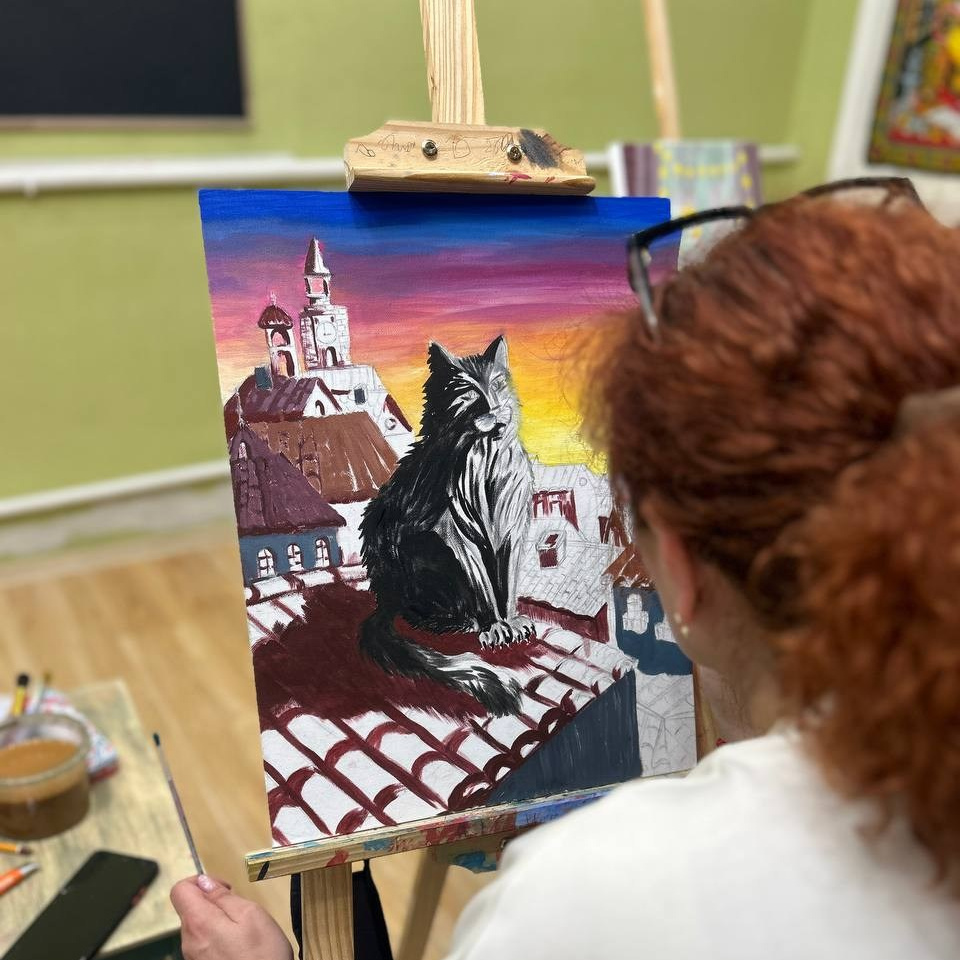 Обучение. Тихонова Анна —художник-график, художник-монументалист, живописец, педагог