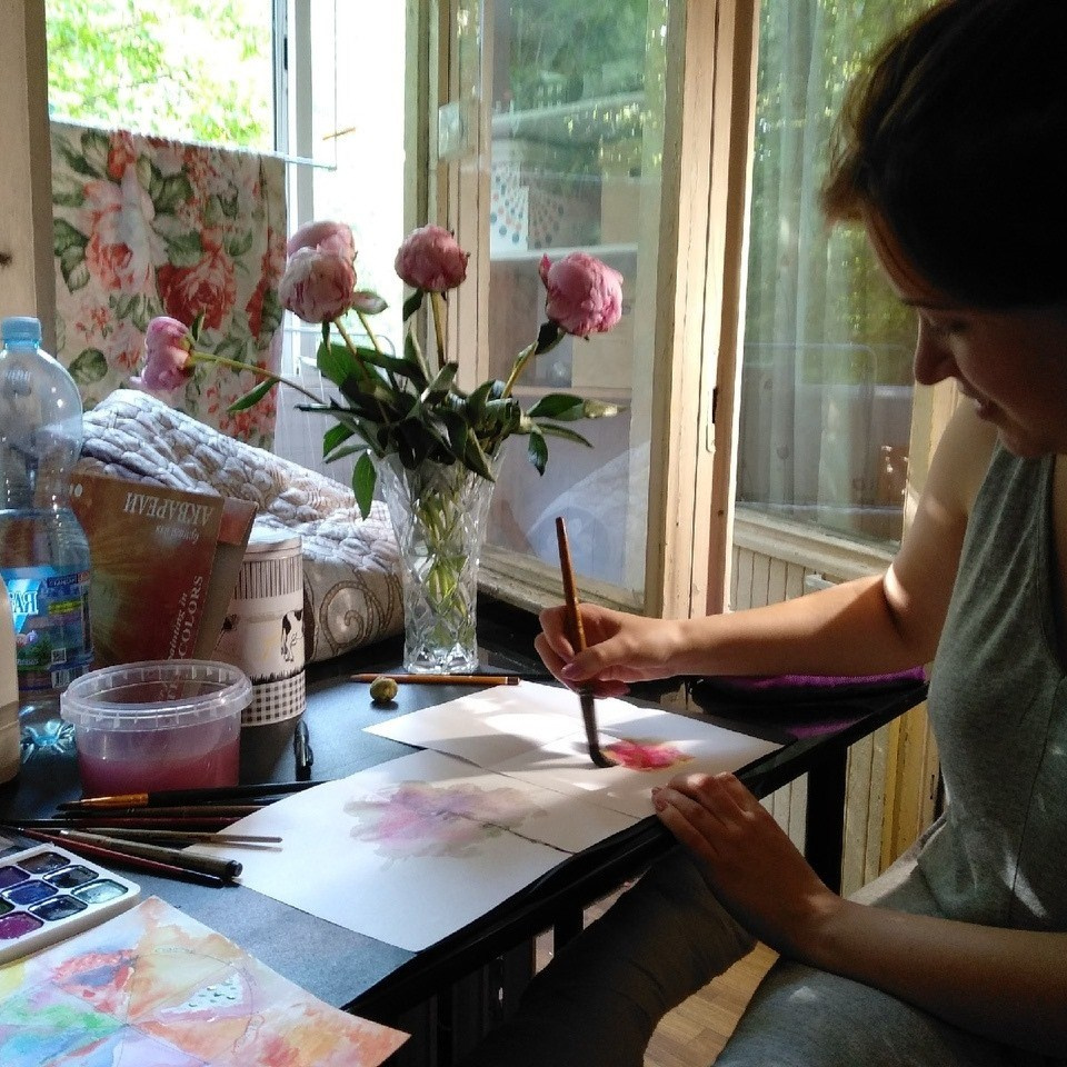 Обо мне. Художник Малышева Марина. Мира (жы!) и Наваждения