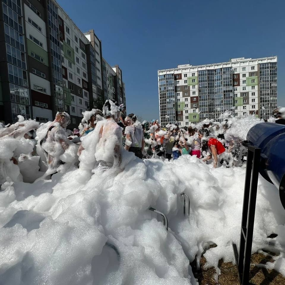 Пенное шоу В Новосибирске, Барнауле, Томске, Кемерово, Алтай