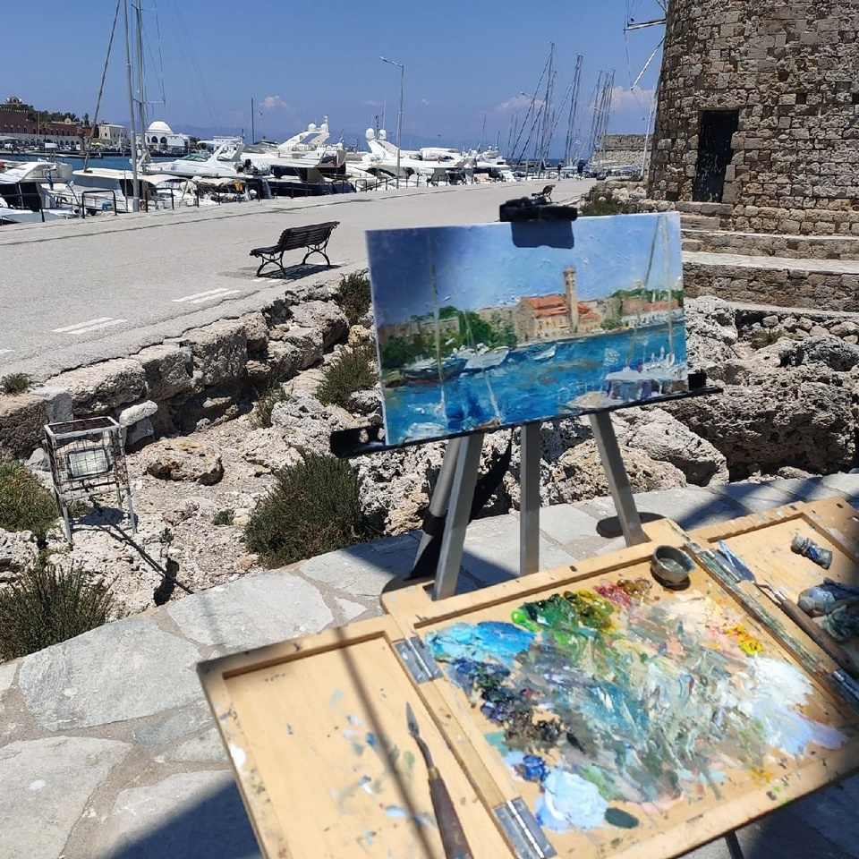 Контакты. Александра Серова, художник