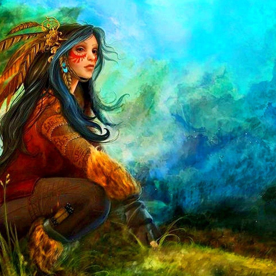 Птица Гамаюн — сказительница племени амазонок. Фотограф в Симферополе и Крыму — Мария СветоЯра Дмитриева | Индивидуальные и семейные съёмки