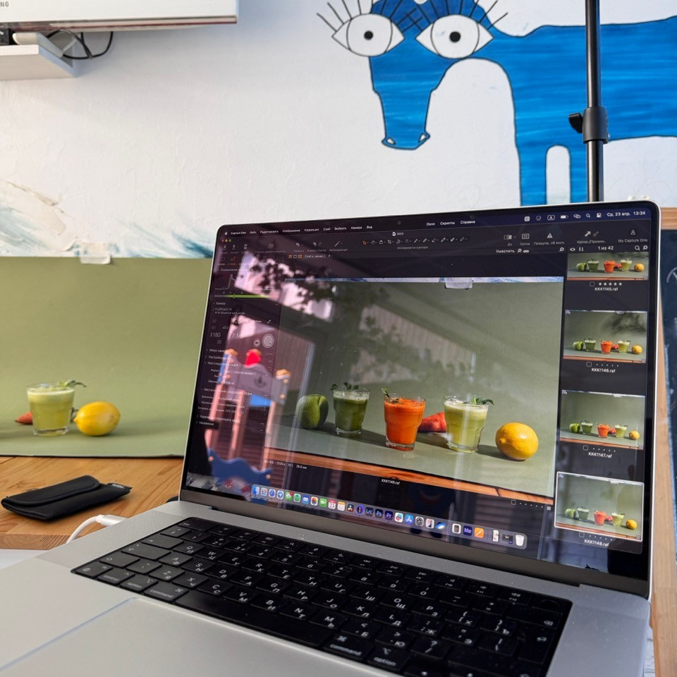 Съемка нового меню для СПК ИСКРА. StarDust