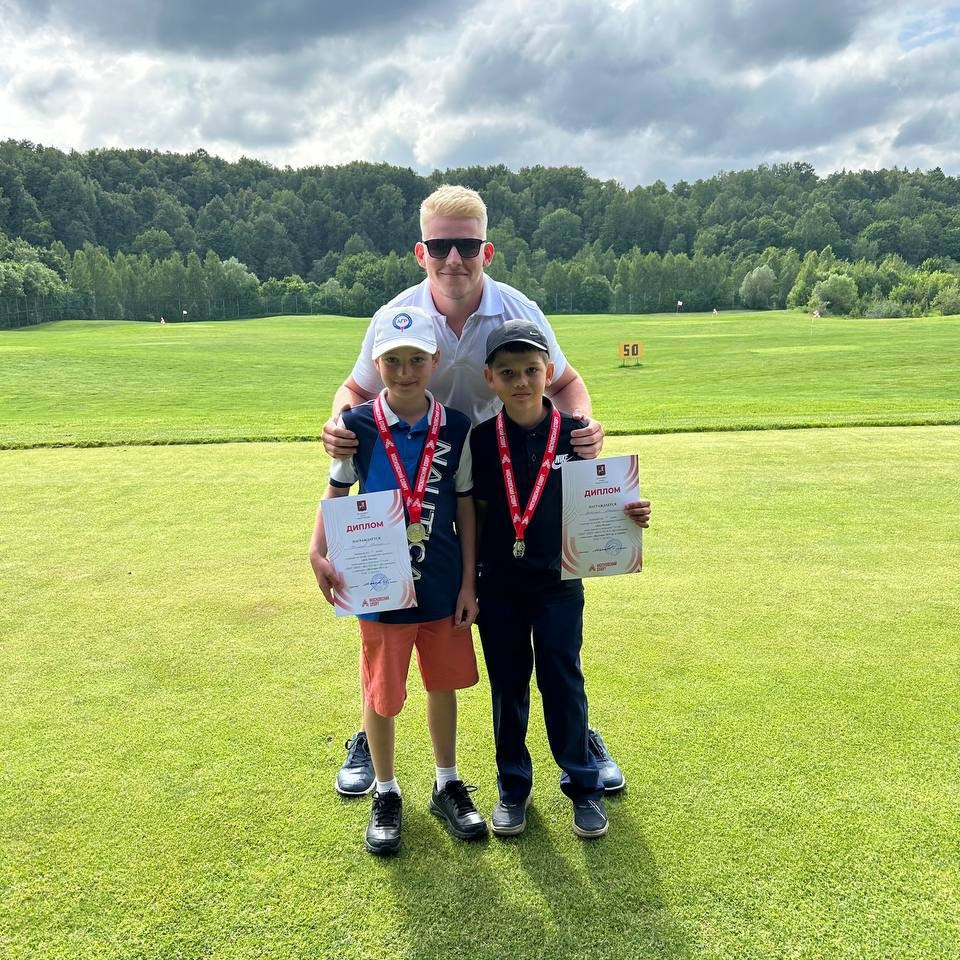 Детские тренировки по гольфу