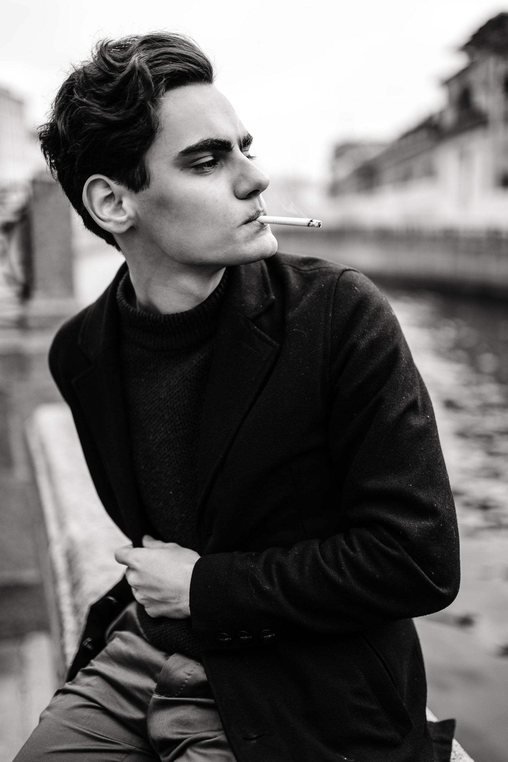 Влад. Хмурый Петербург. Семейный и свадебный фотограф Полина Принцева