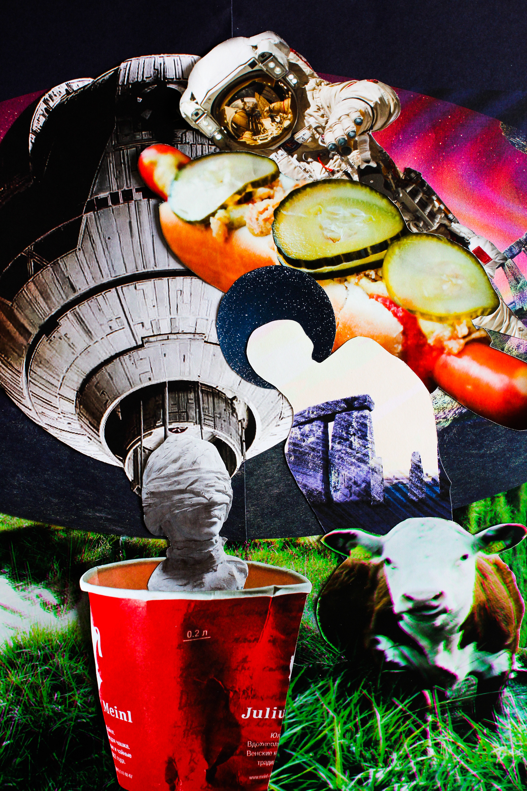 Collages. Художница и арт-терапевтка Ирина Гейнц