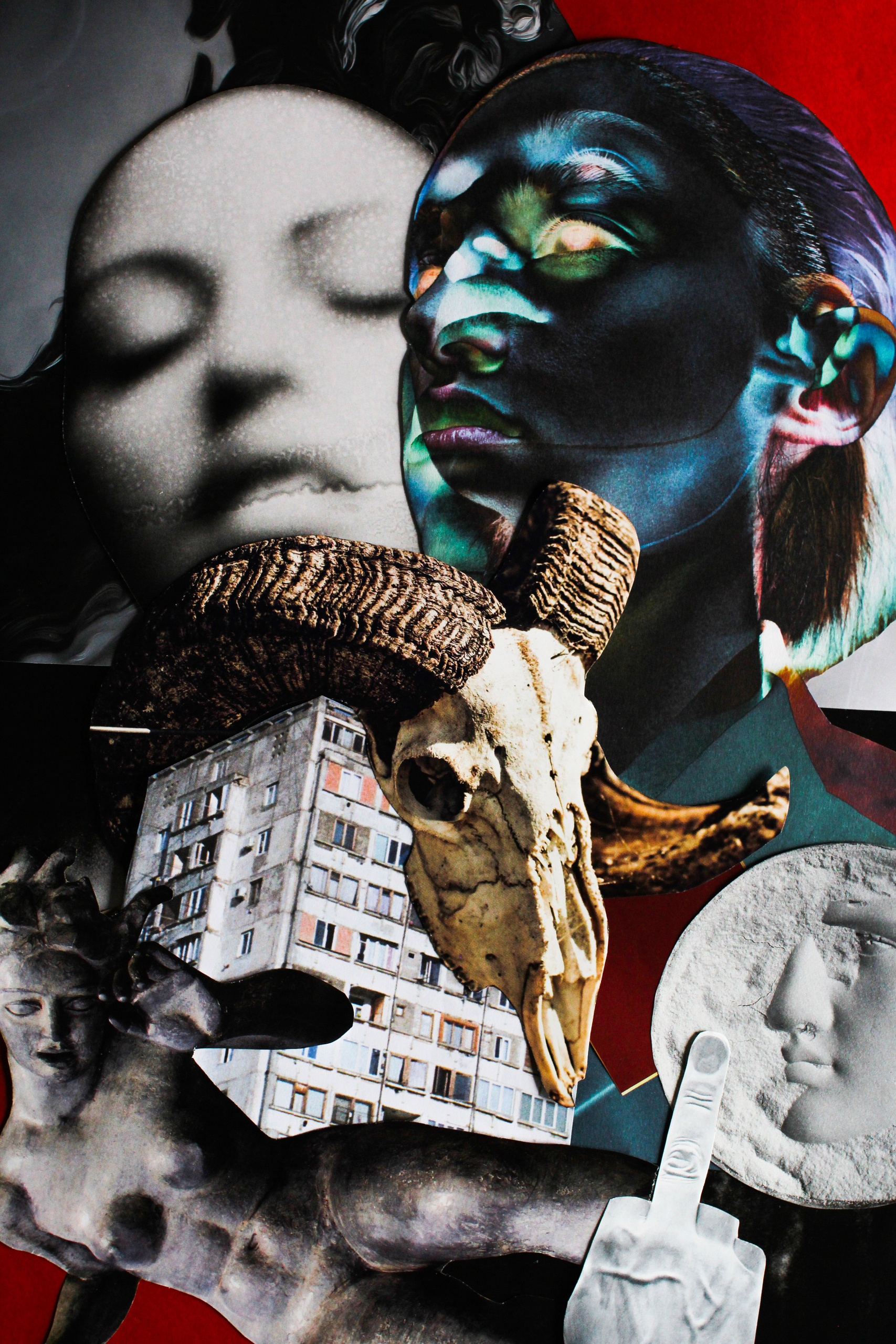 Collages. Художница и арт-терапевтка Ирина Гейнц