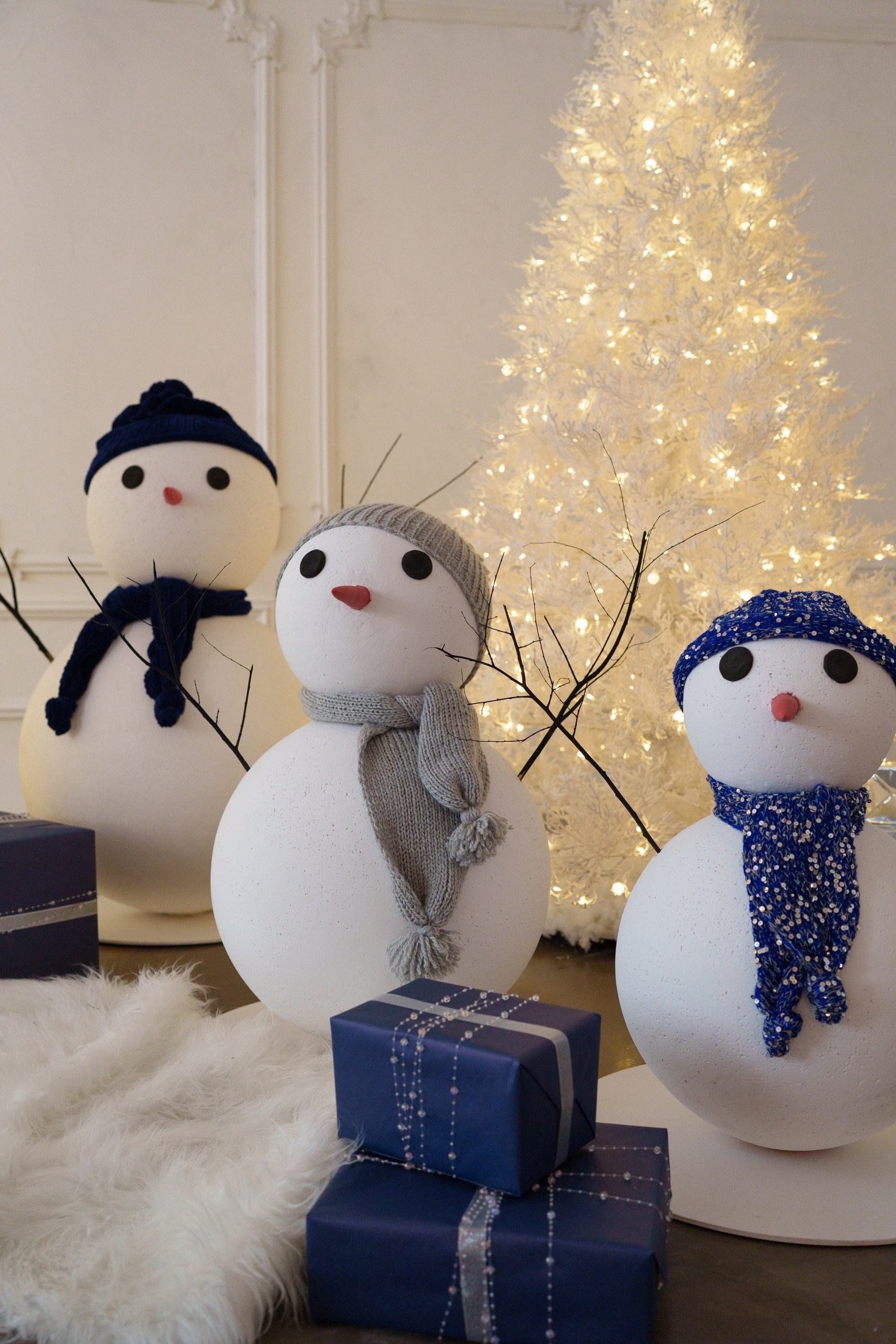 НОВОГОДНЕЕ ОФОРМЛЕНИЕ ЗАЛА КЛАССИЧЕСКИЙ