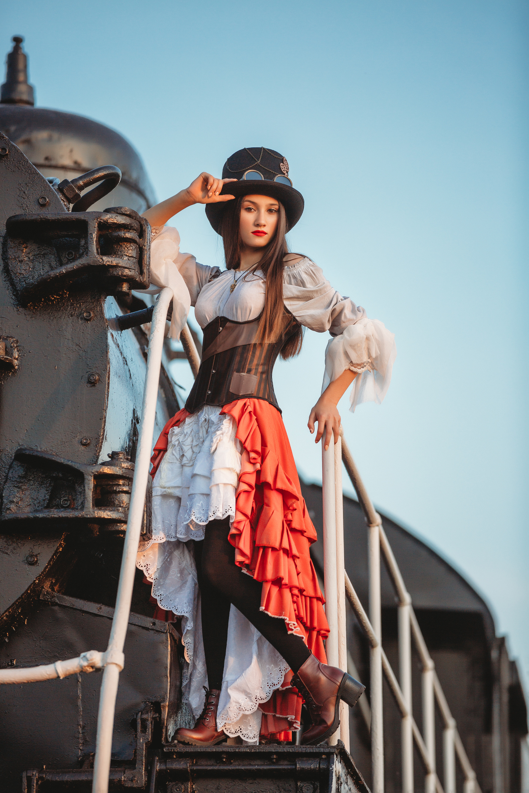Фотопроект в стиле Steampunk. Фотоцентр Перспектива: выпускные альбомы, фотошкола, курсы фотографии