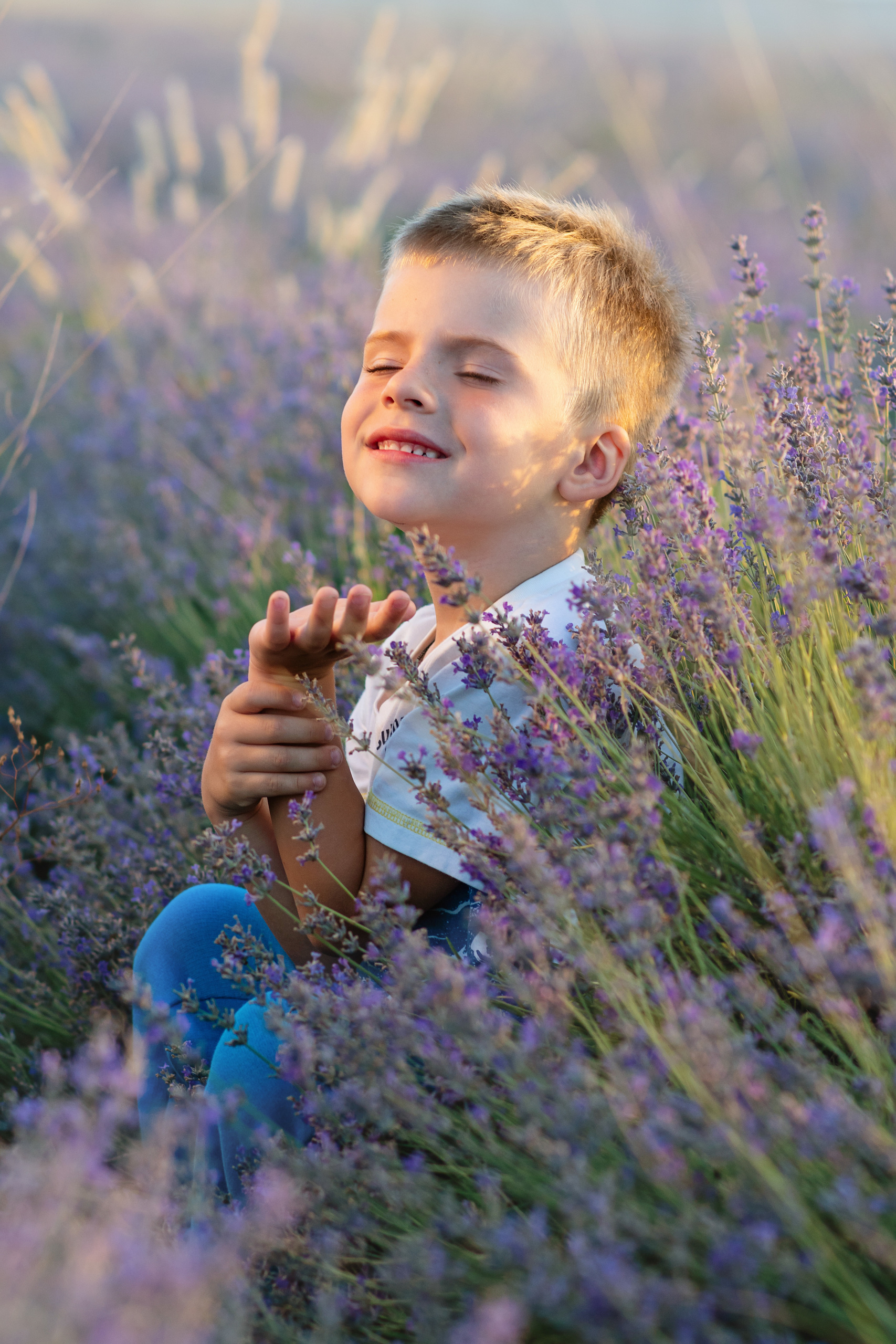 Фотосессия в лаванде. Фотограф в Москве, Оксана Ребристая