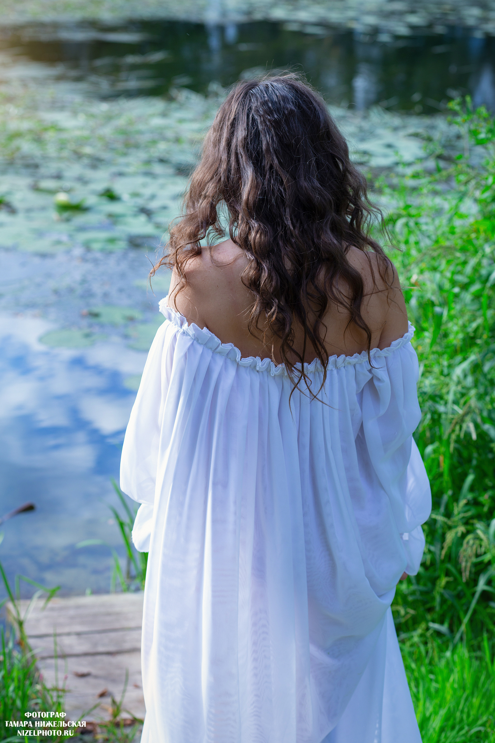 Фото проект утопленница. Главное не  бояться  пиявок. Фотограф Тамара Нижельская Воронеж