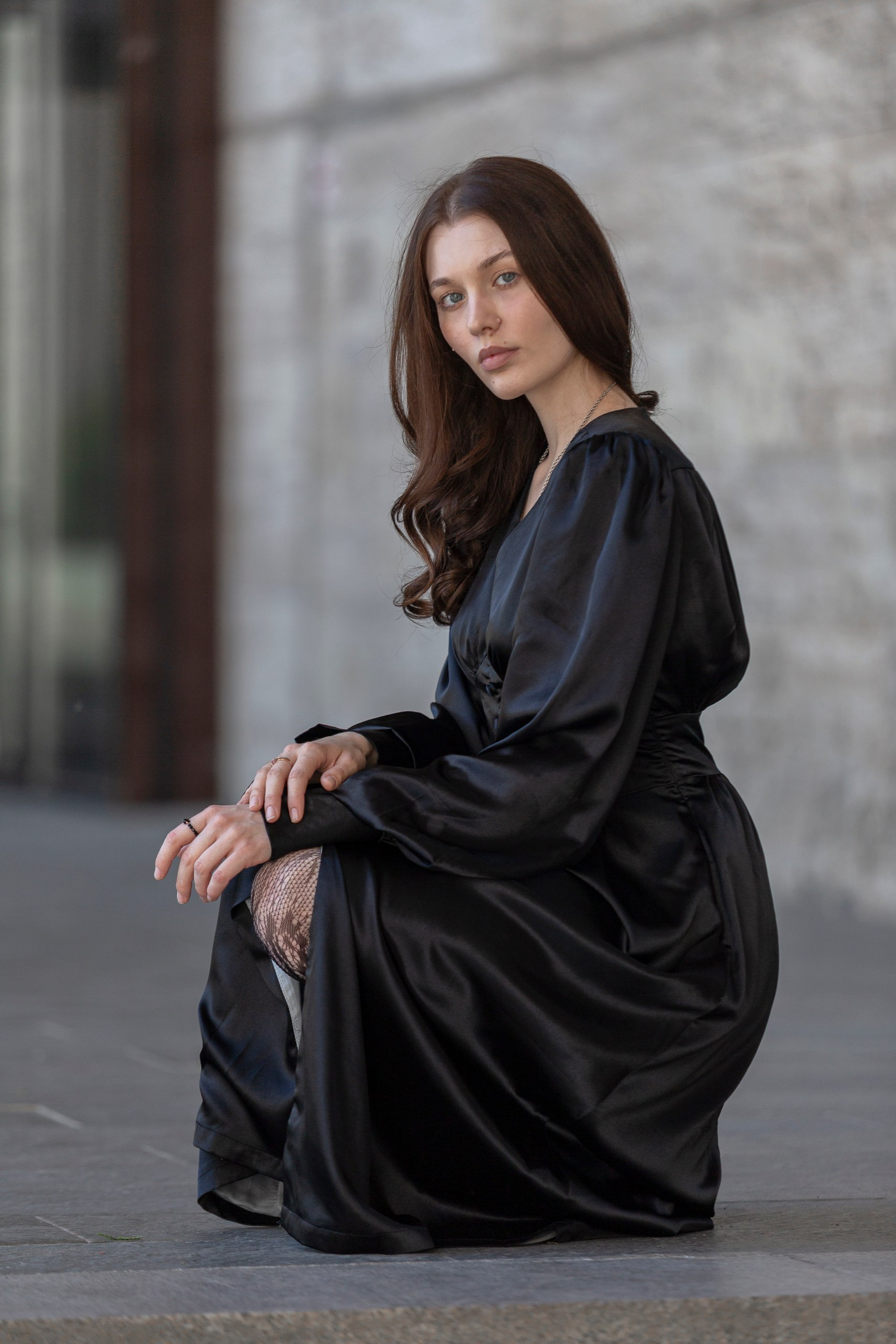 Профессиональная фотосъёмка для fashion-блогера в центре Москвы. 