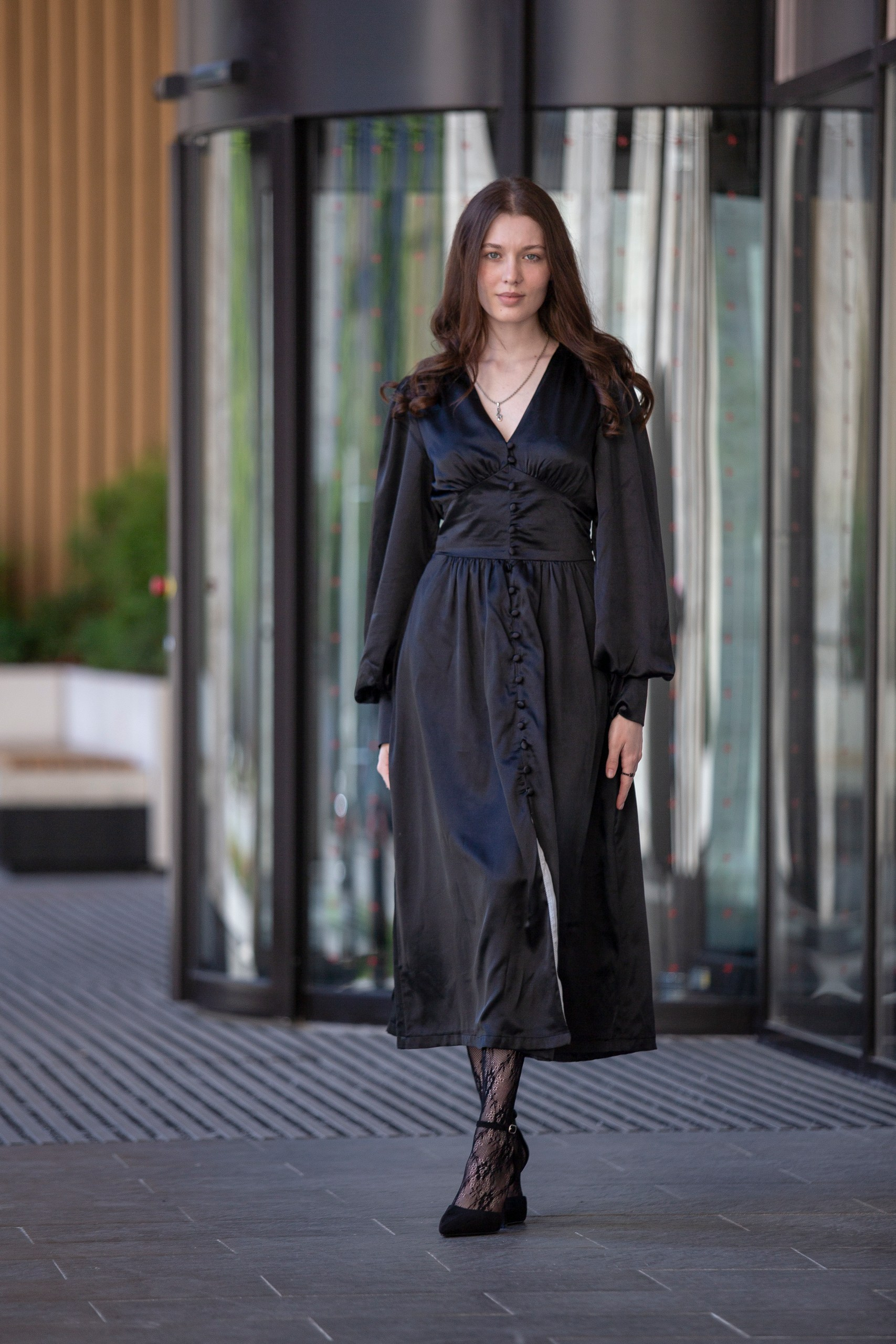 Профессиональная фотосъёмка для fashion-блогера в центре Москвы. 