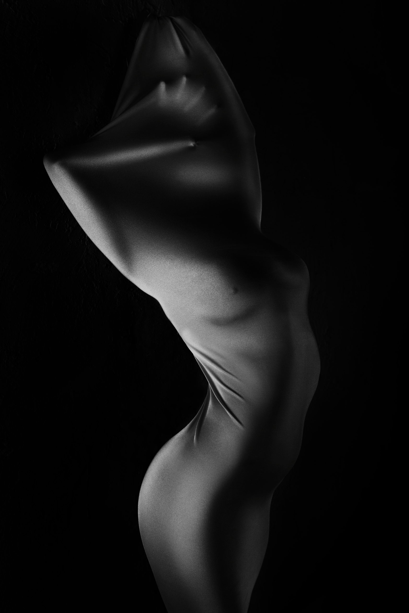 Съемка с использованием ткани масло