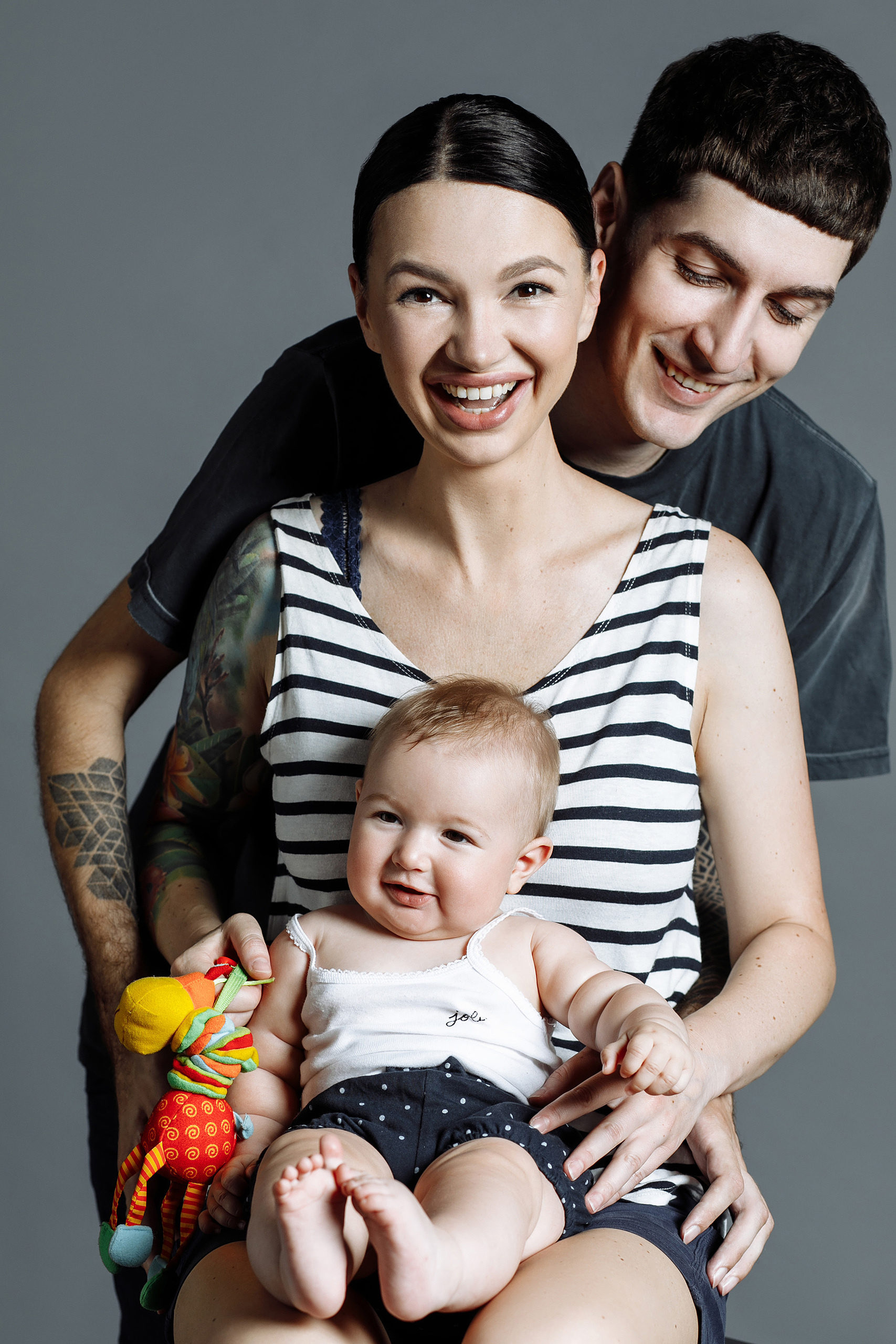 Таня, Саша, Мила. Семейная съемка. Фотограф Игорь Цаплин