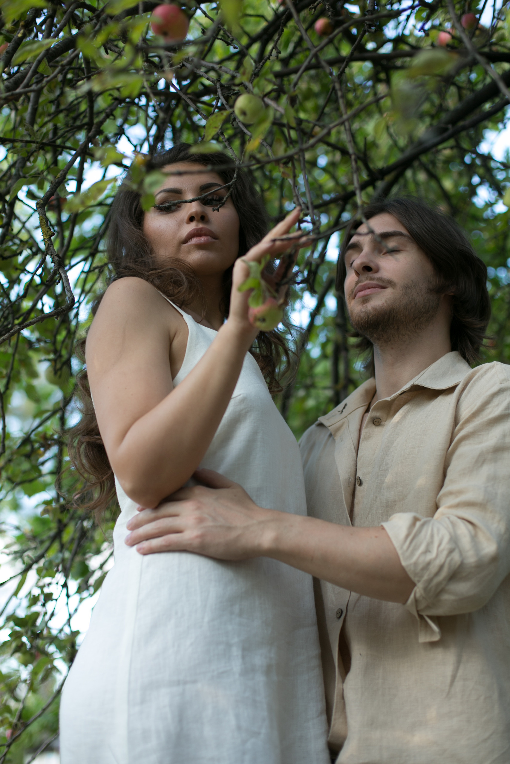 Яблоневая фотосессия. Портретный и семейный фотограф в Воронеже Марина Лазарева