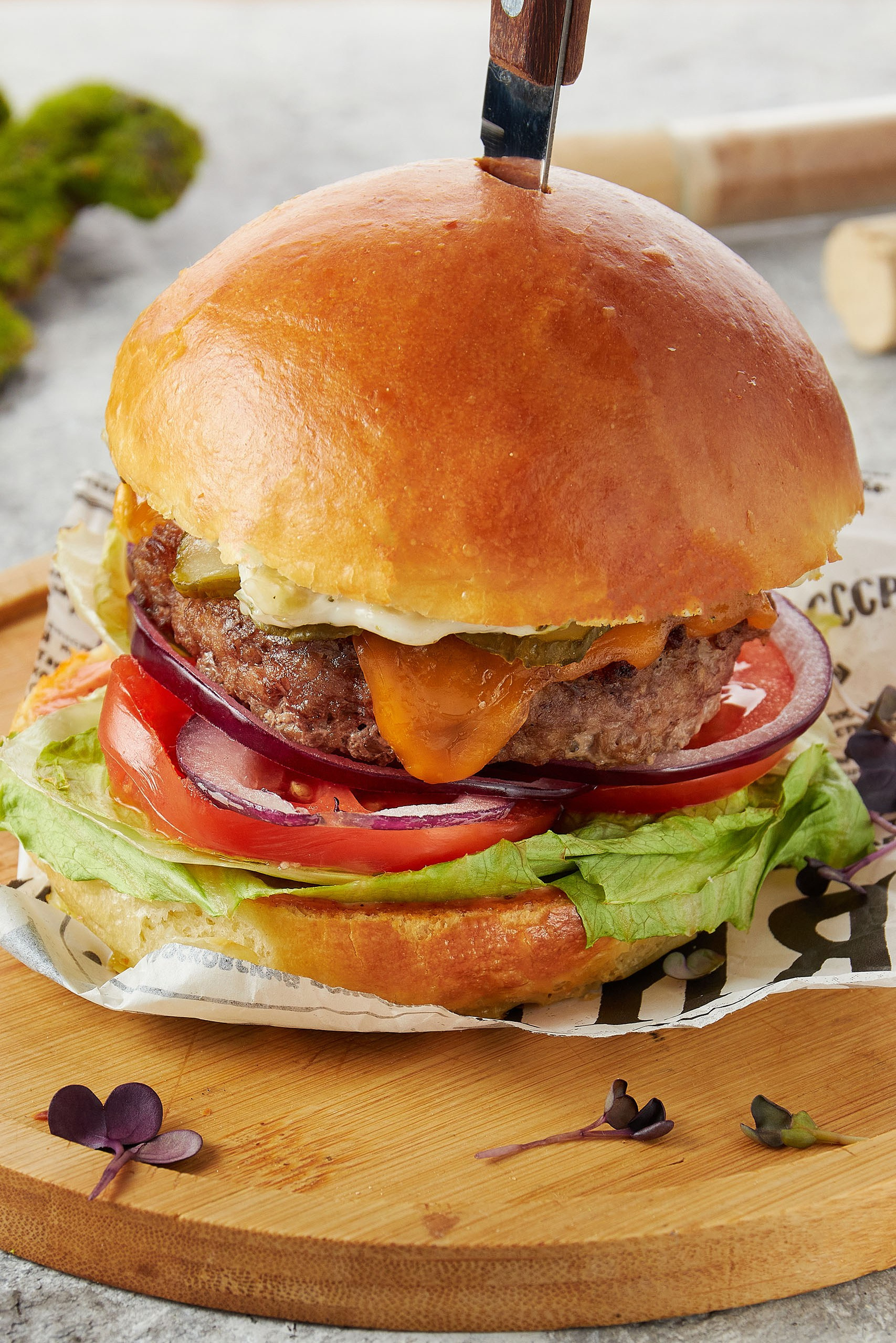 отличный бургер