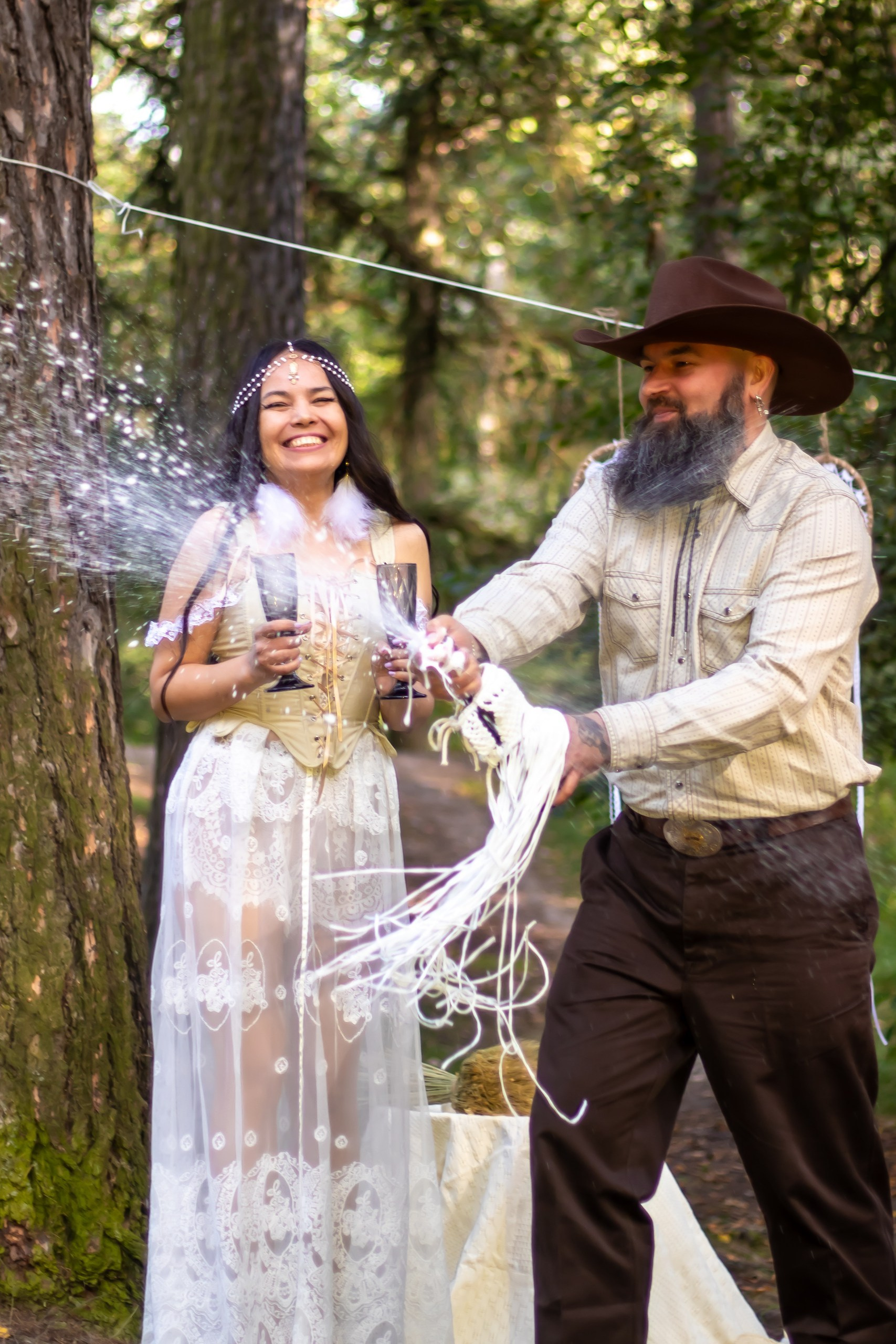 Эмоциональная Love Story в стиле бохо, праздник и шампанское — фото фотограф Карасёва Елена
