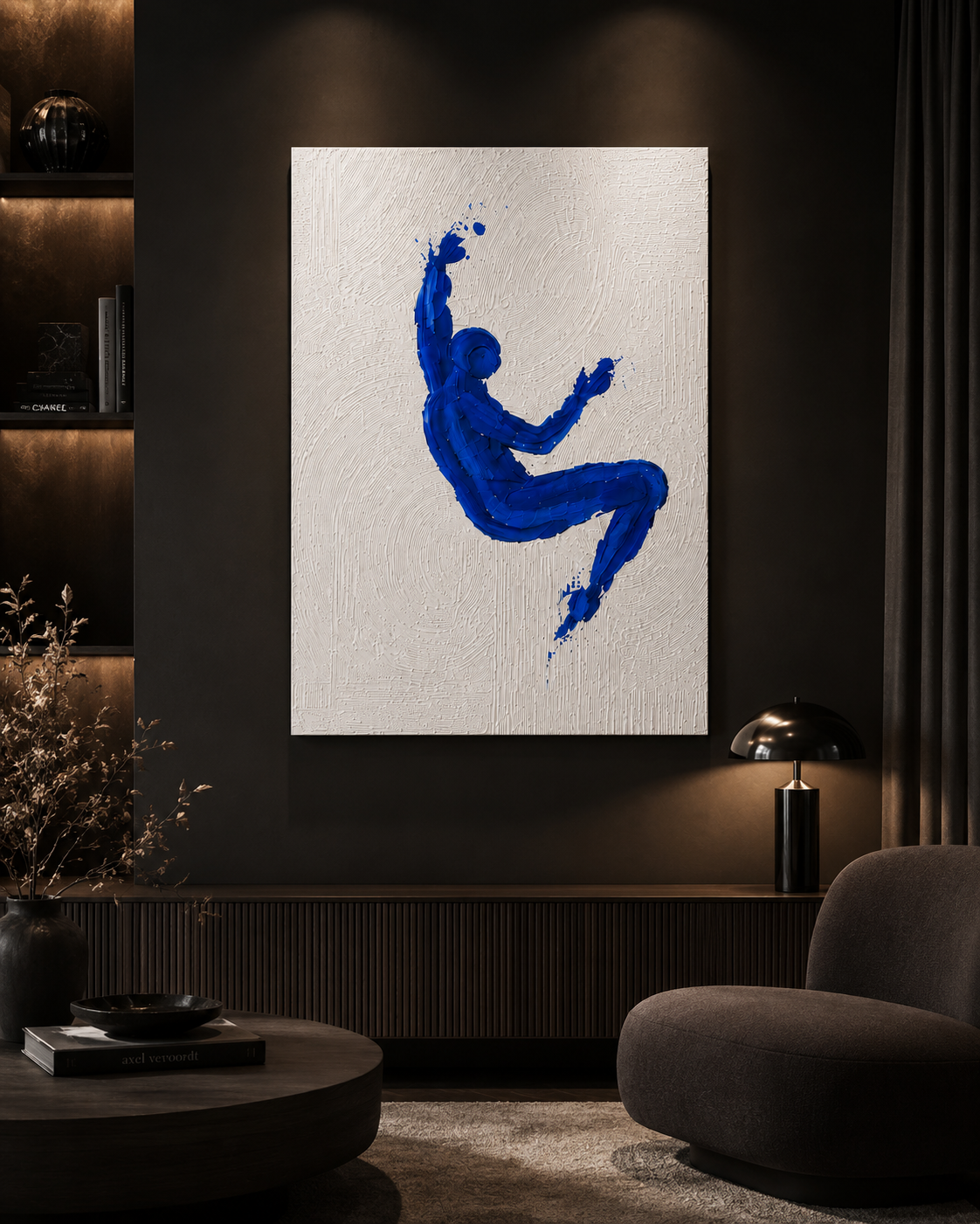 «Импульс» | 80×60 см см |35.000 руб. Интерьерные картины и фактурные панно на заказ — Дарья Ибрагимова