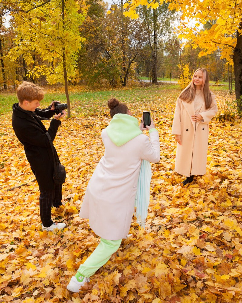 Идеи для осенней фотосессии. Выпускные альбомы в Москве и Подмосковье