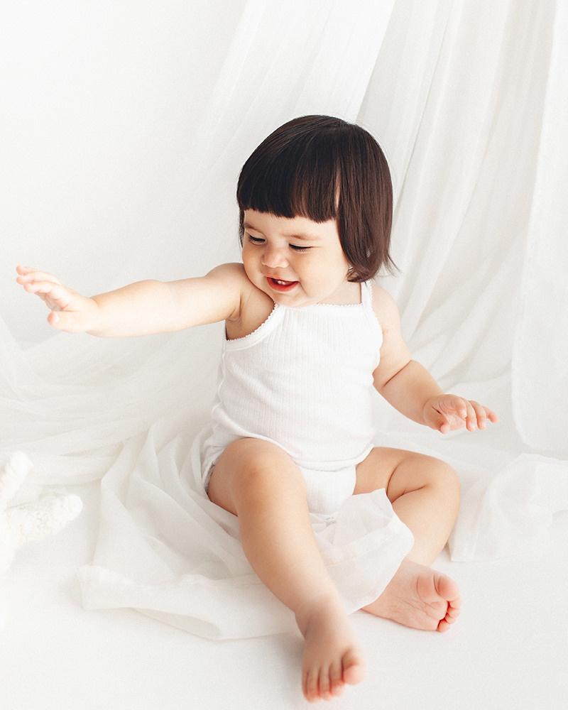 Моя маленькая муза с черными волосами. Детский фотограф в Самаре