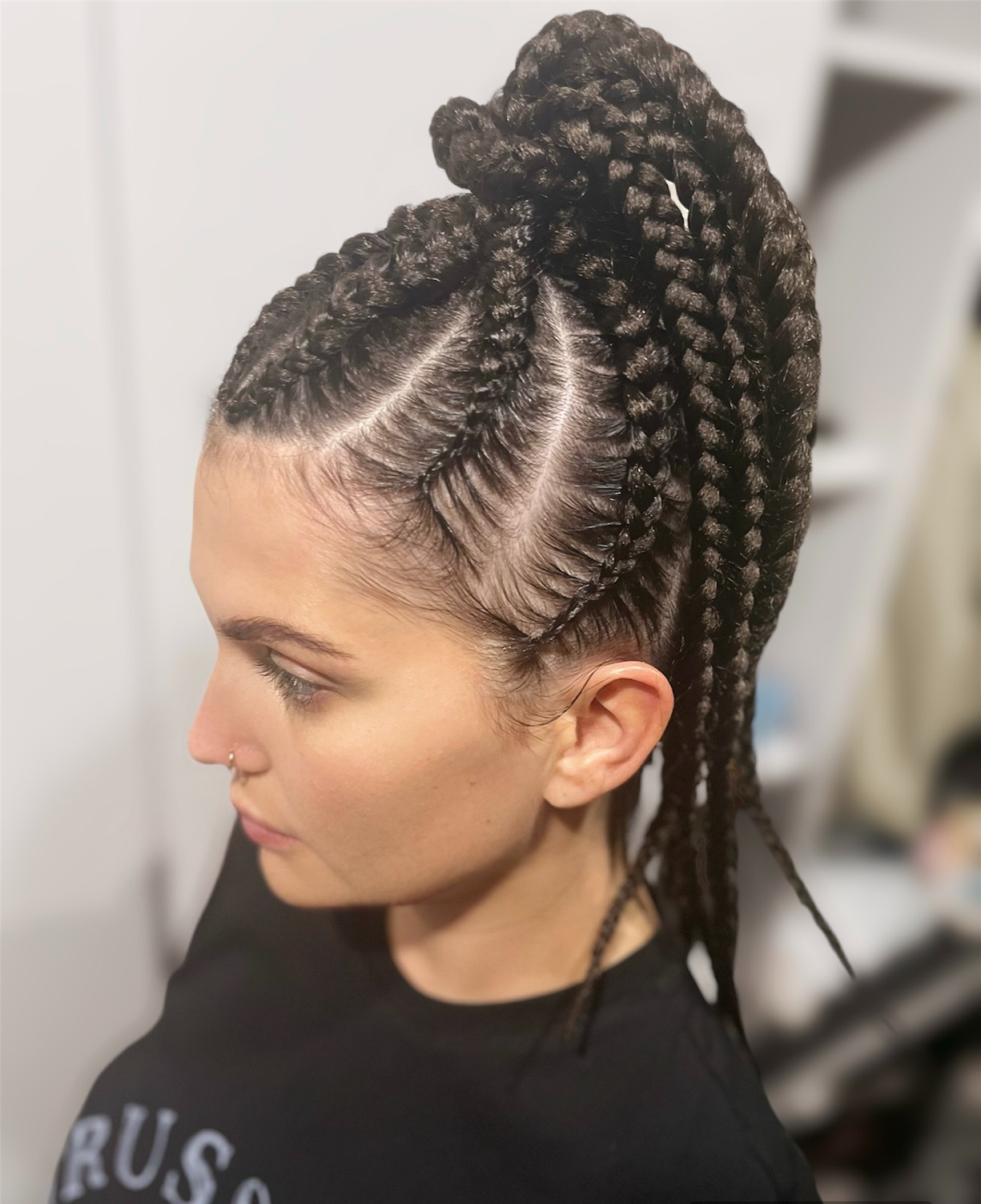 Афрокосы, брейды с канекалоном в Москве