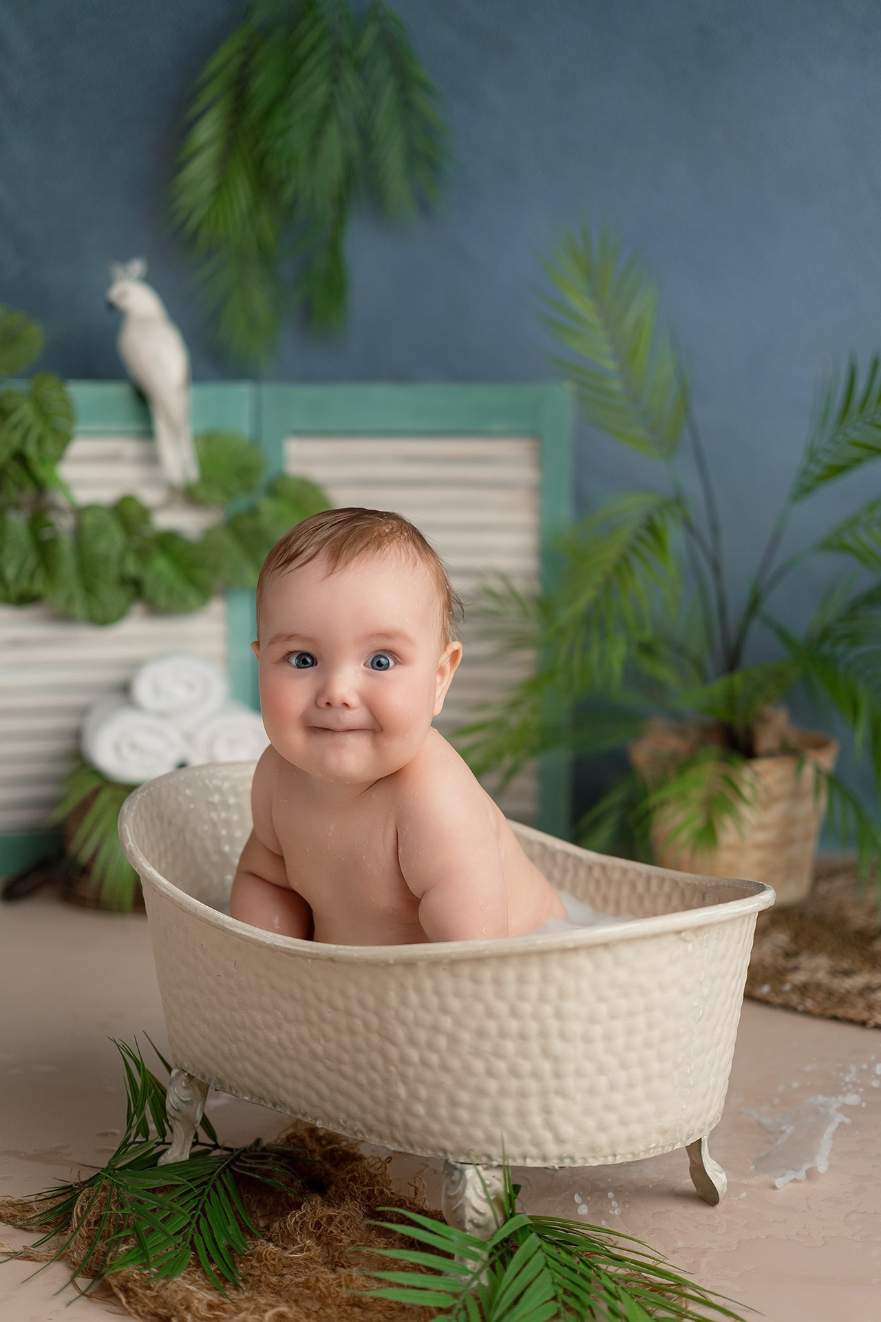 Фотосессия малыша до года. Ньюборн и детский фотограф в Южно-Сахалинске Ирина Симанович