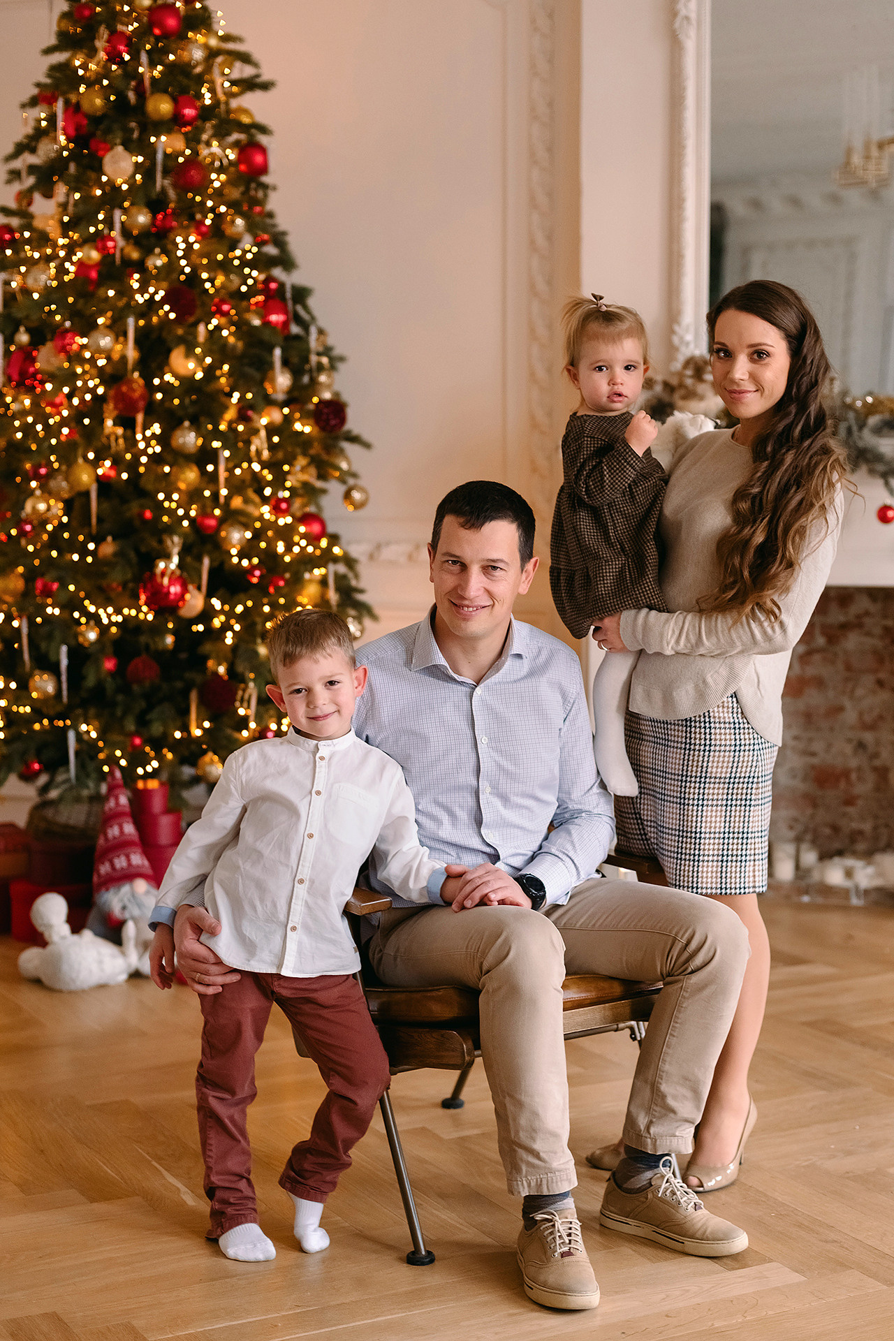 Новогодняя фотосессия в Санкт-Петербурге. Фотограф Юлия Кондратьева