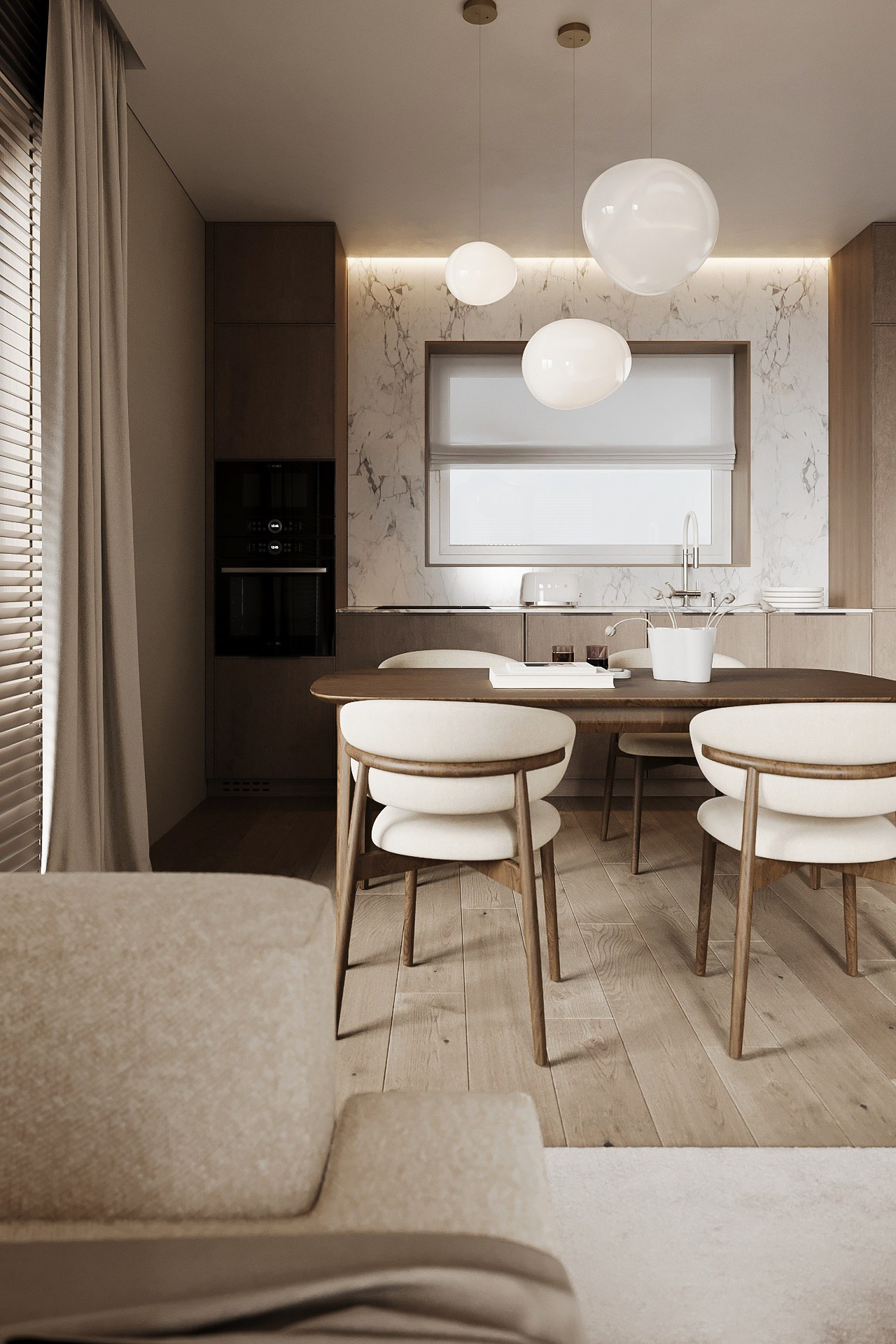 Частный дом д. Мухино. ДИЗАЙН ИНТЕРЬЕРА В ТВЕРИ — SAVOE INTERIORS