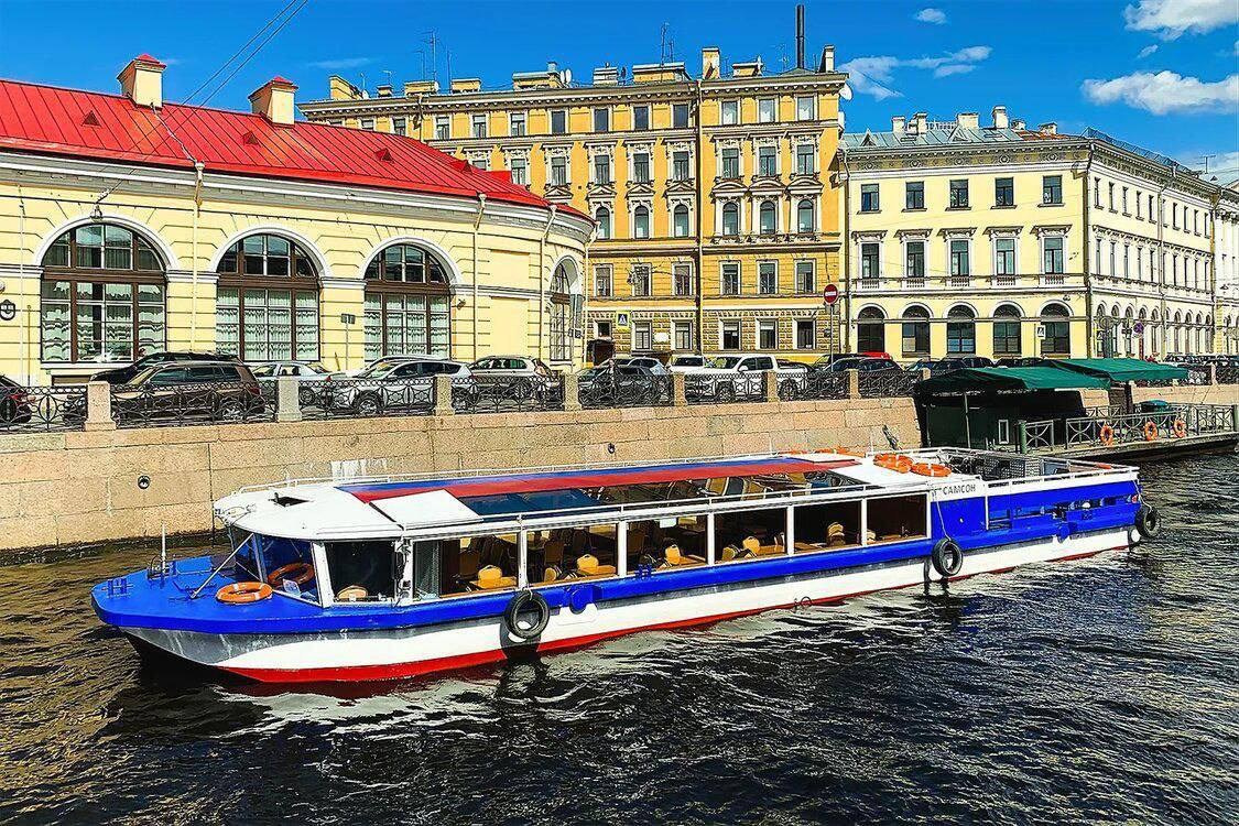 Теплоход «Самсон». SPB Rent Boats|аренда катеров и теплоходов