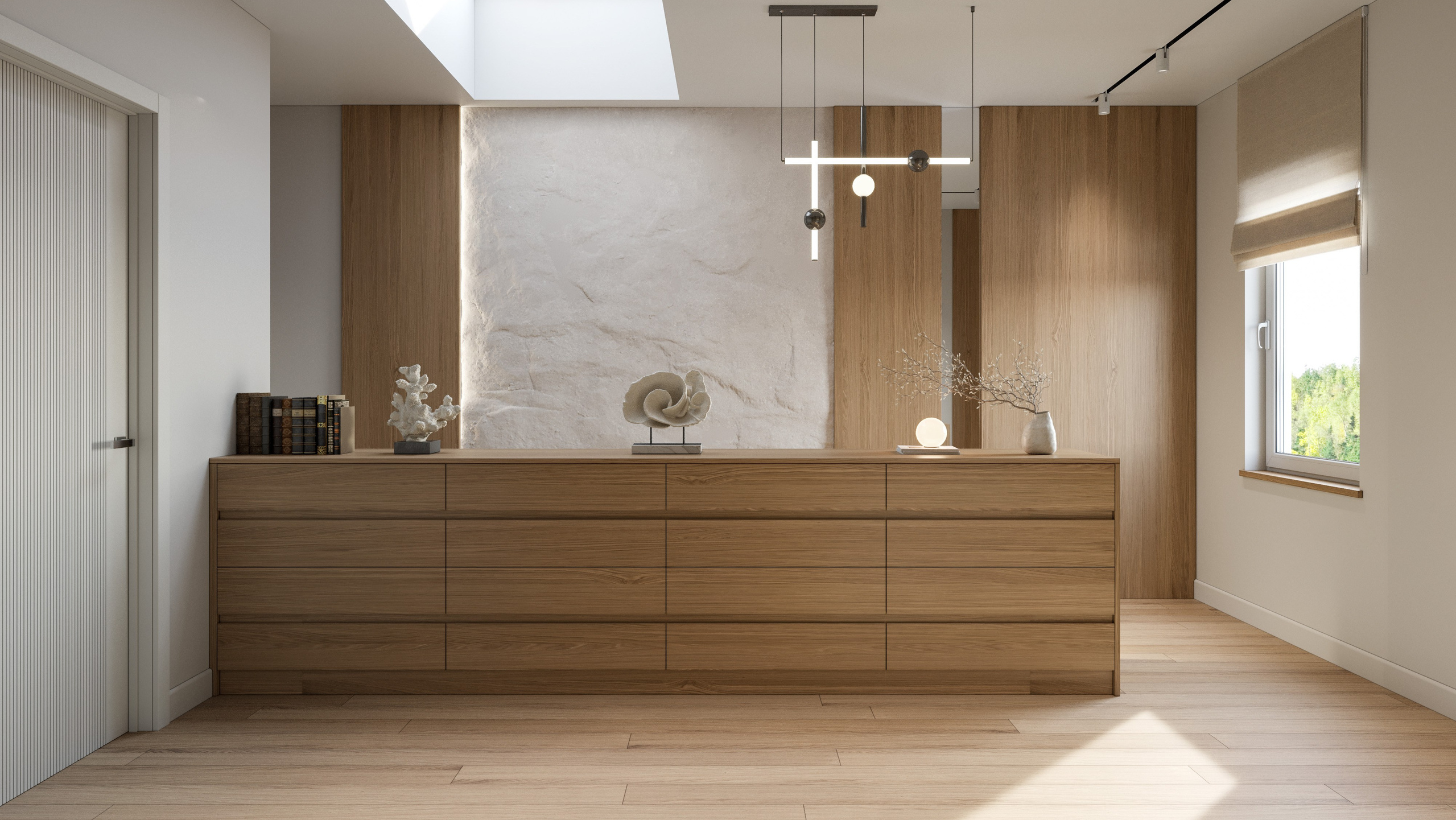 3D Визуализация Загородного Дома в Современном Стиле| Портфолио. Визуализатор интерьера в Москве | Брагин Кирилл