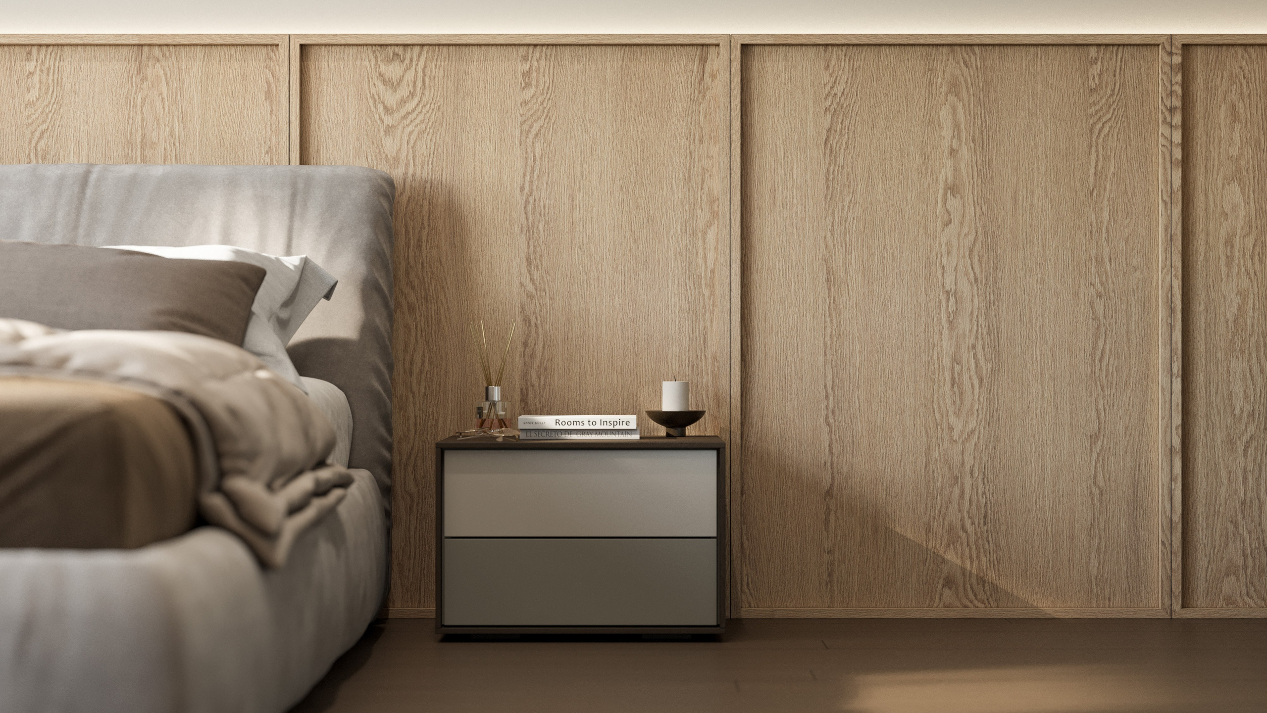 3D Визуализации Загородного Дома в Стиле Минимализм | Бежевые Тона и Дерево. Визуализатор интерьера в Москве | Брагин Кирилл