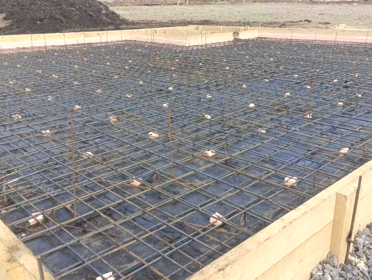 Монолитная плита под ключ.