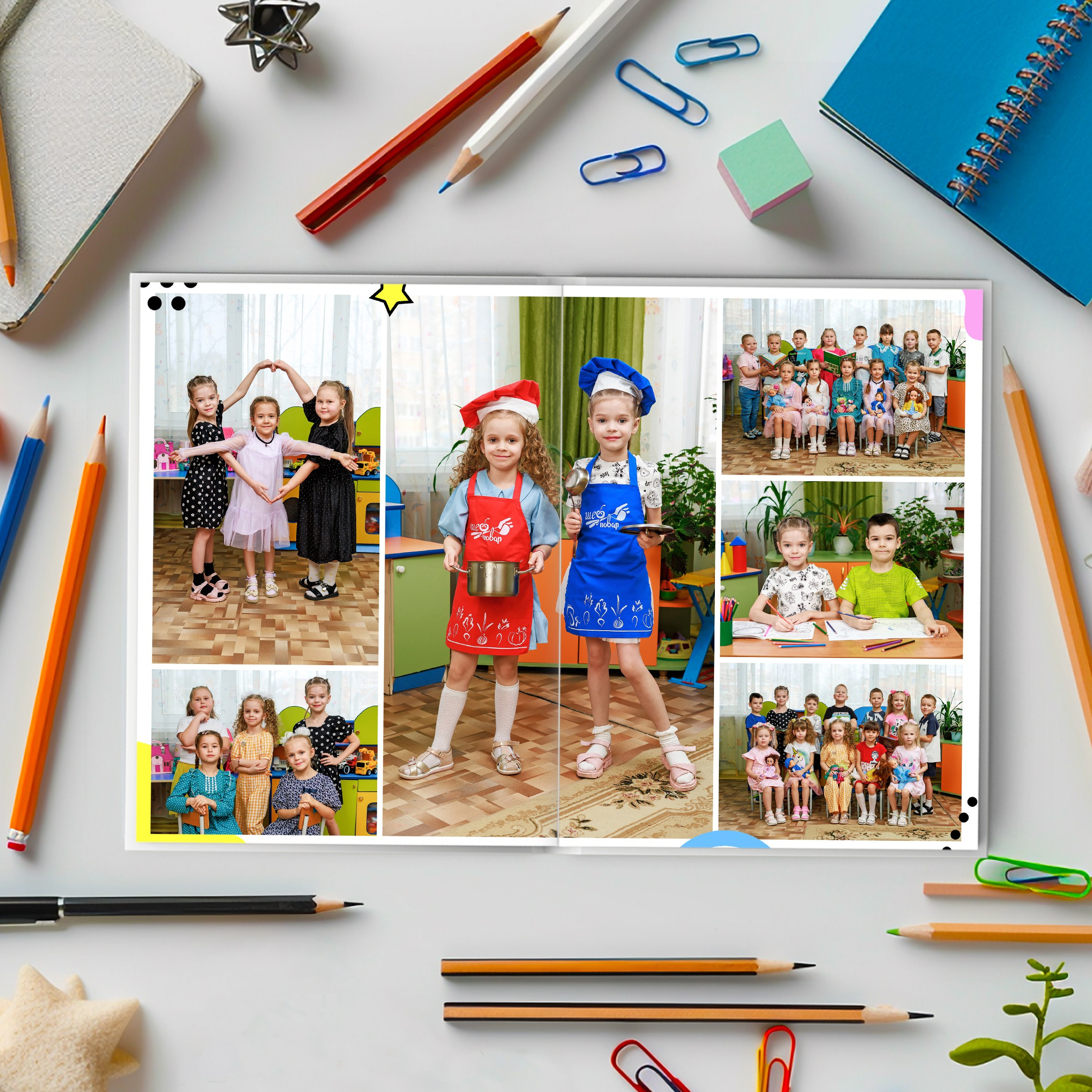 Выпускные альбомы для детского сада. Олеся Пучковская фотограф, Белогорск, Амурская область