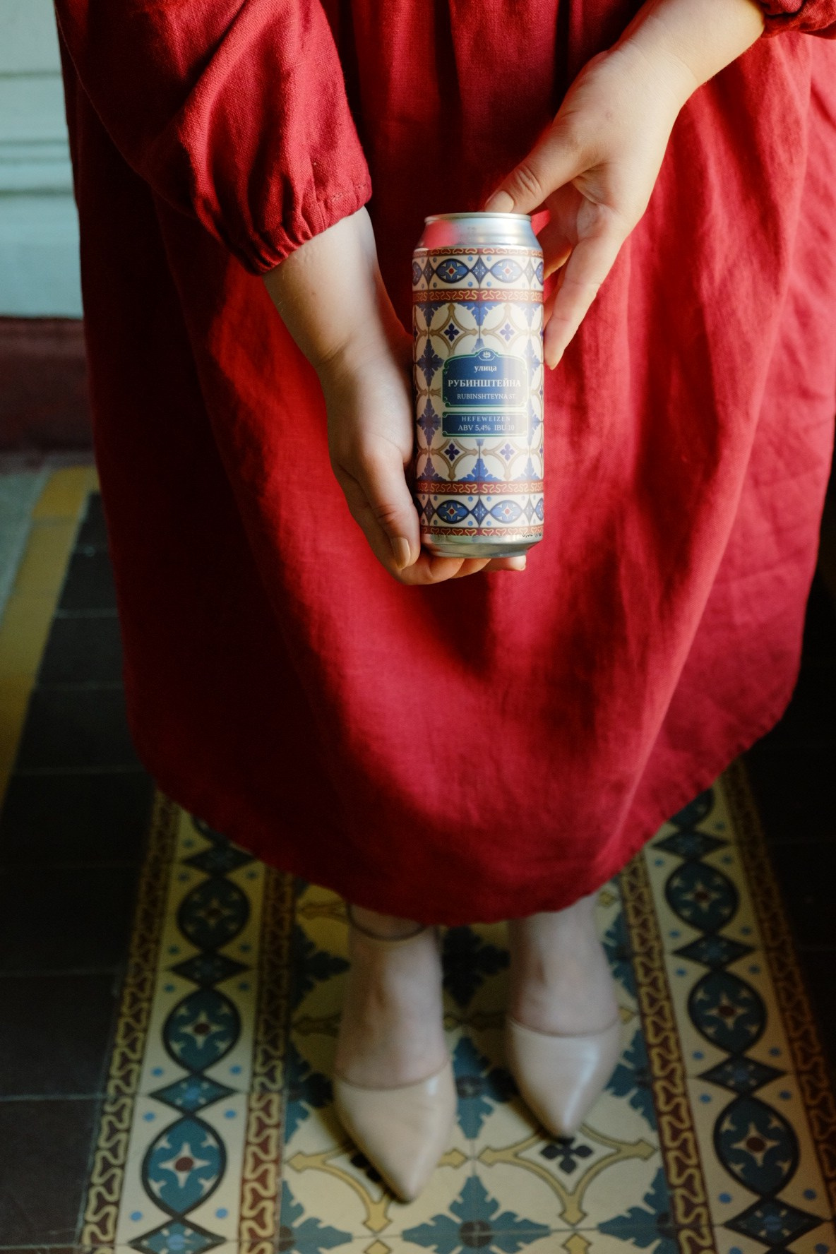 Форма для печенья № 2. Метлахская плитка парадных Санкт-Петербурга