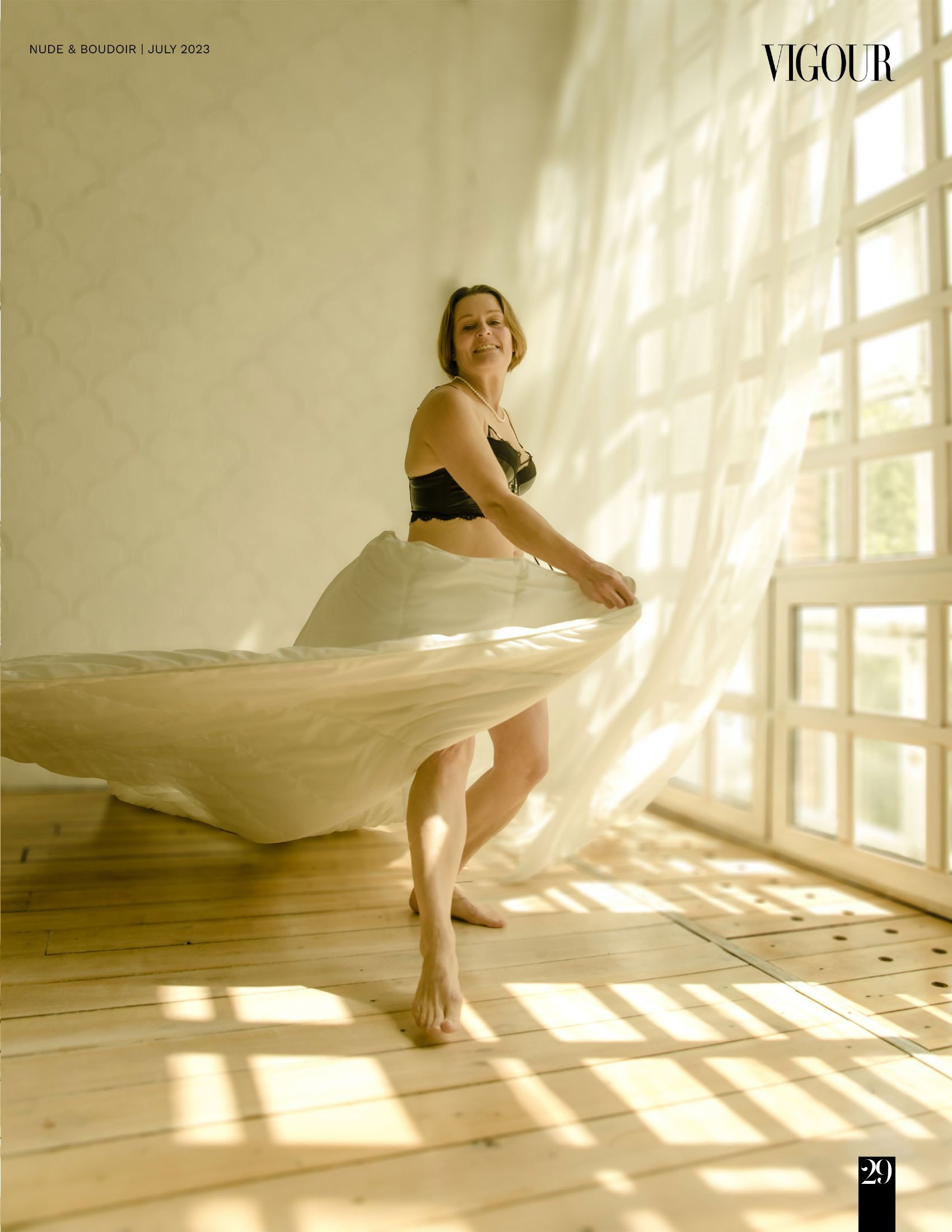 VIGOUR August 2023. Визуальный художник Лиана Даренская, Москва