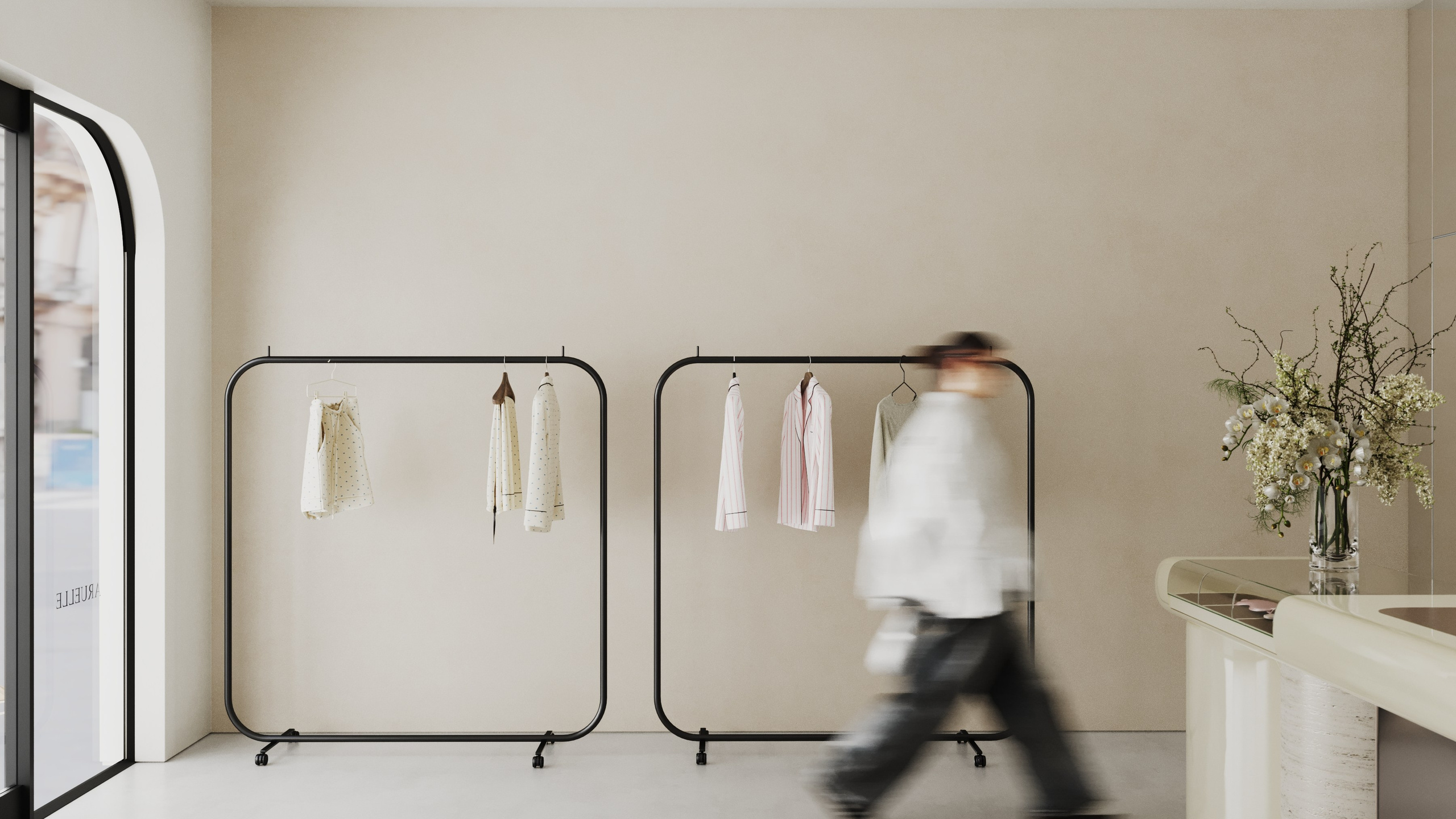 Дизайн-проект интерьера магазина Aruelle