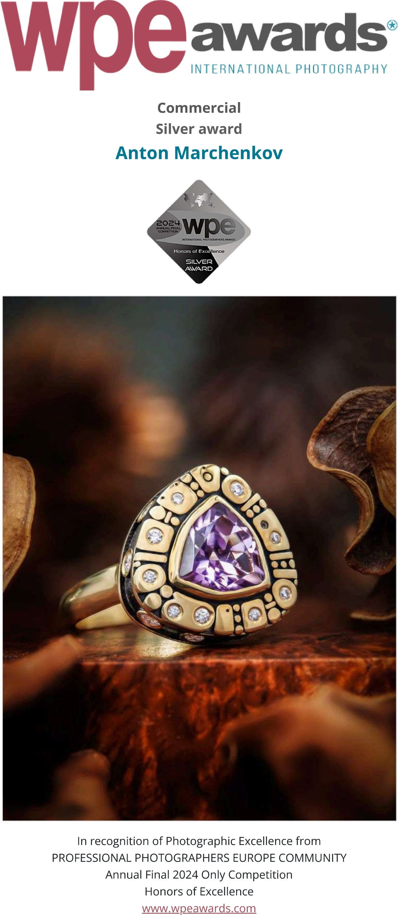 WPE 2024 Annual Final. Рекламный и предметный фотограф Марченков Антон