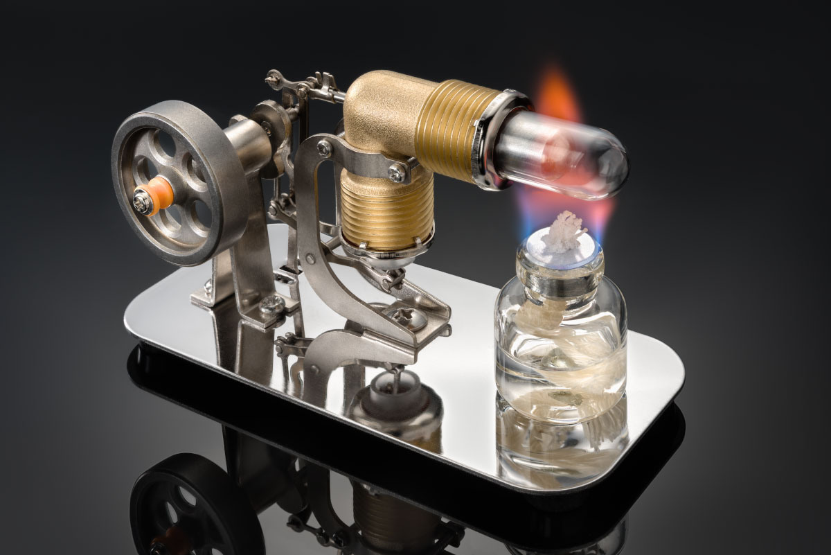 Фото и видео двигателя Стирлинга. Устремляясь ввысь… (фото от автора с ником Tom Fincher)