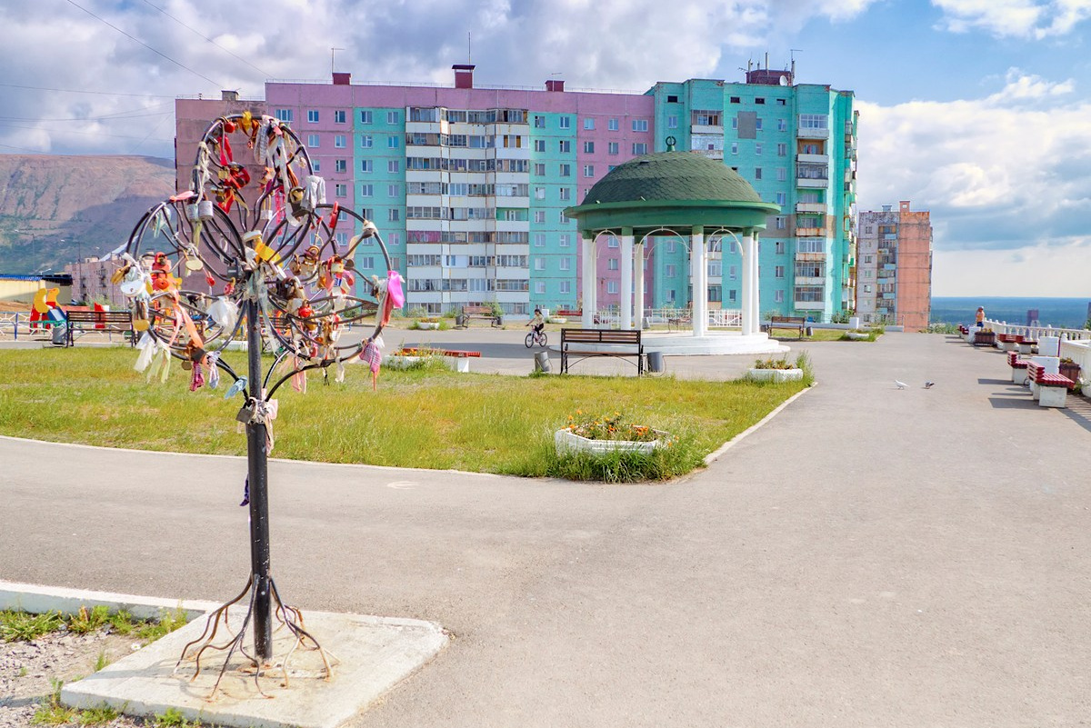 Смотровая площадка на 5м микрорайоне Талнаха