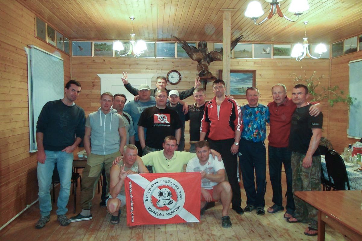 Трофейная подводная охота в дельте Волги из Минска. Дайвинг-клуб «Капитан Морган», Беларусь