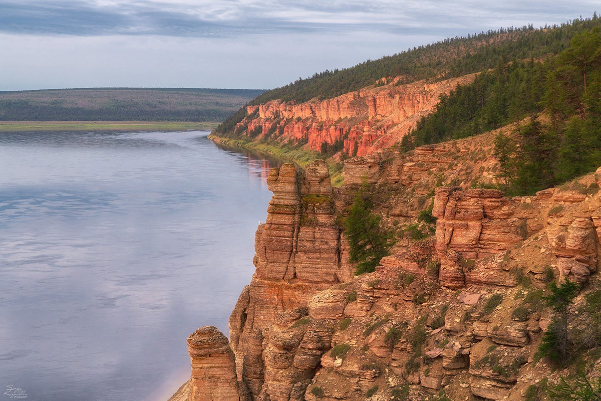 Река Оленёк, нижнее течение
