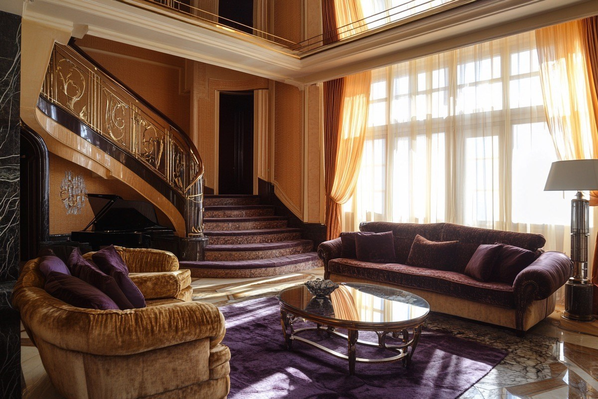 Интерьер в стиле арт-деко