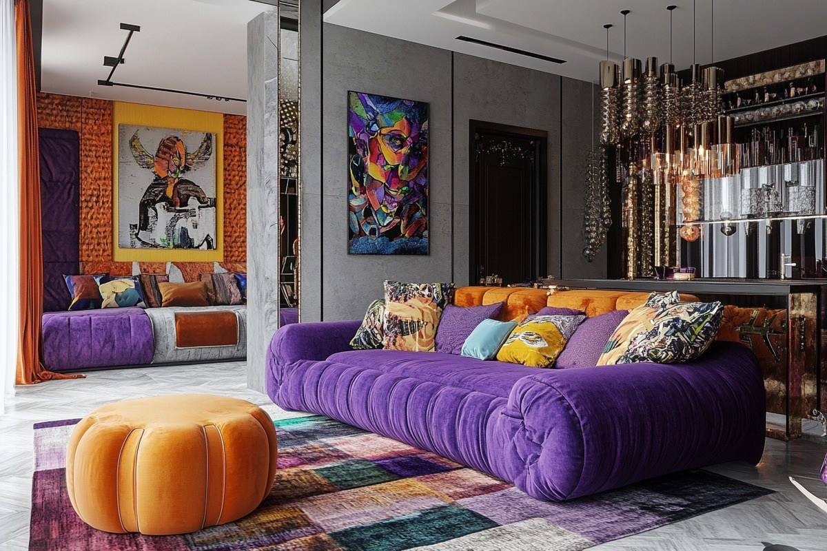 Интерьер в стиле максимализм