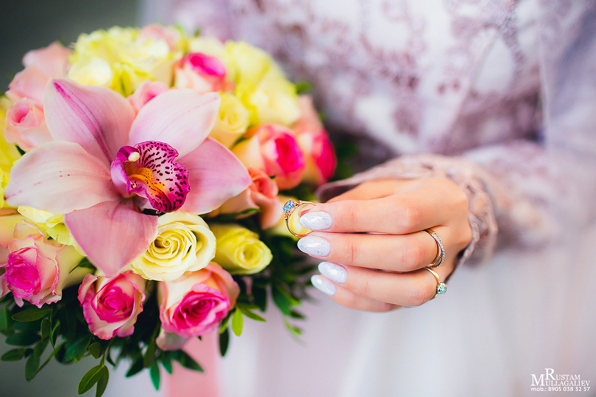 ярдэм, подарок невесте, махр, букет невесты