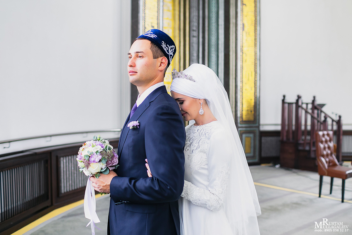 никах в мечети Ярдэм, образ невесты на никах, проведение никах