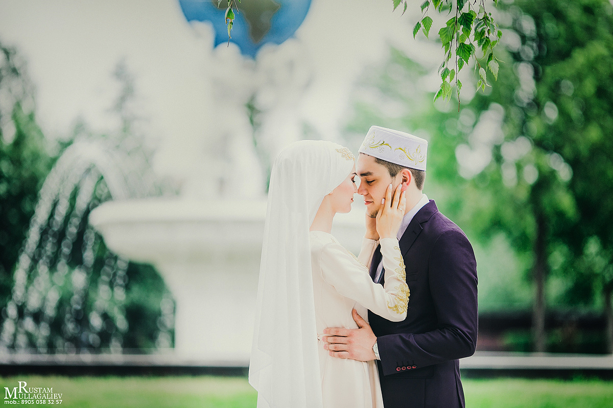 Никах Казань, фотограф на никах, платье никах