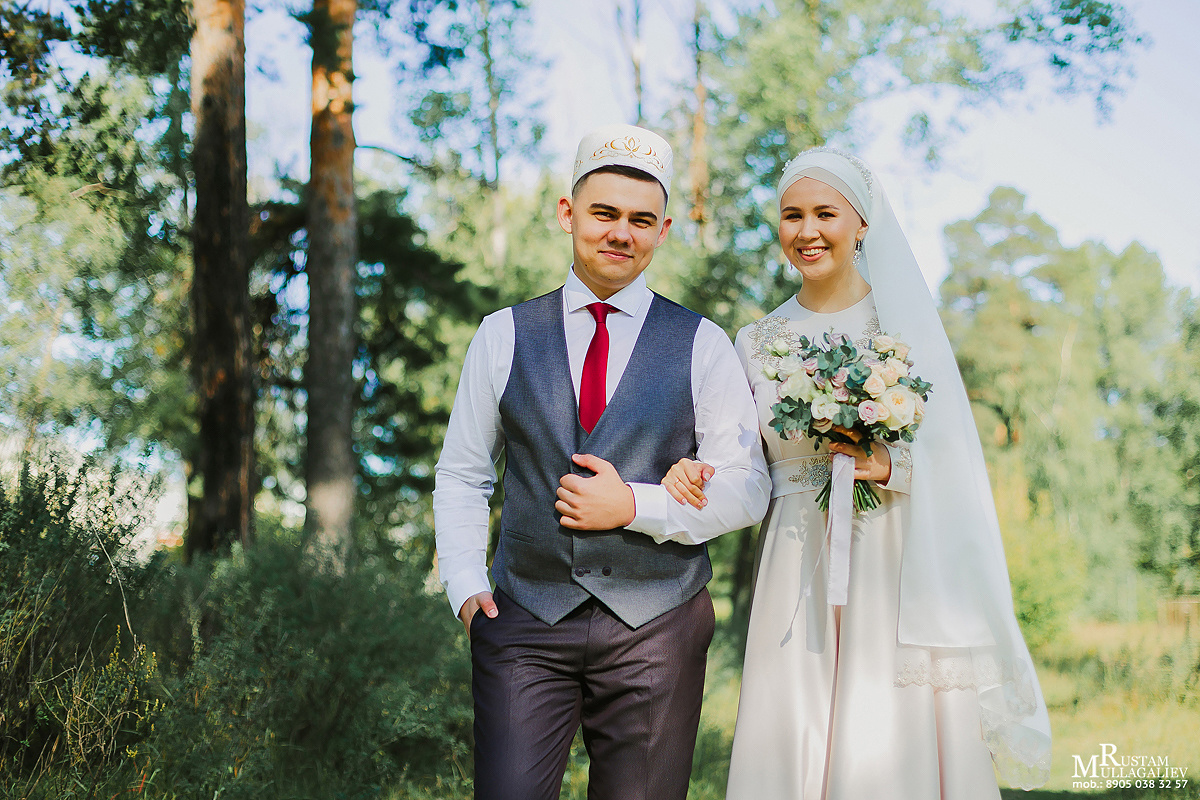 никах на природе, летний никах, костюм жениха, букет невесты на никах